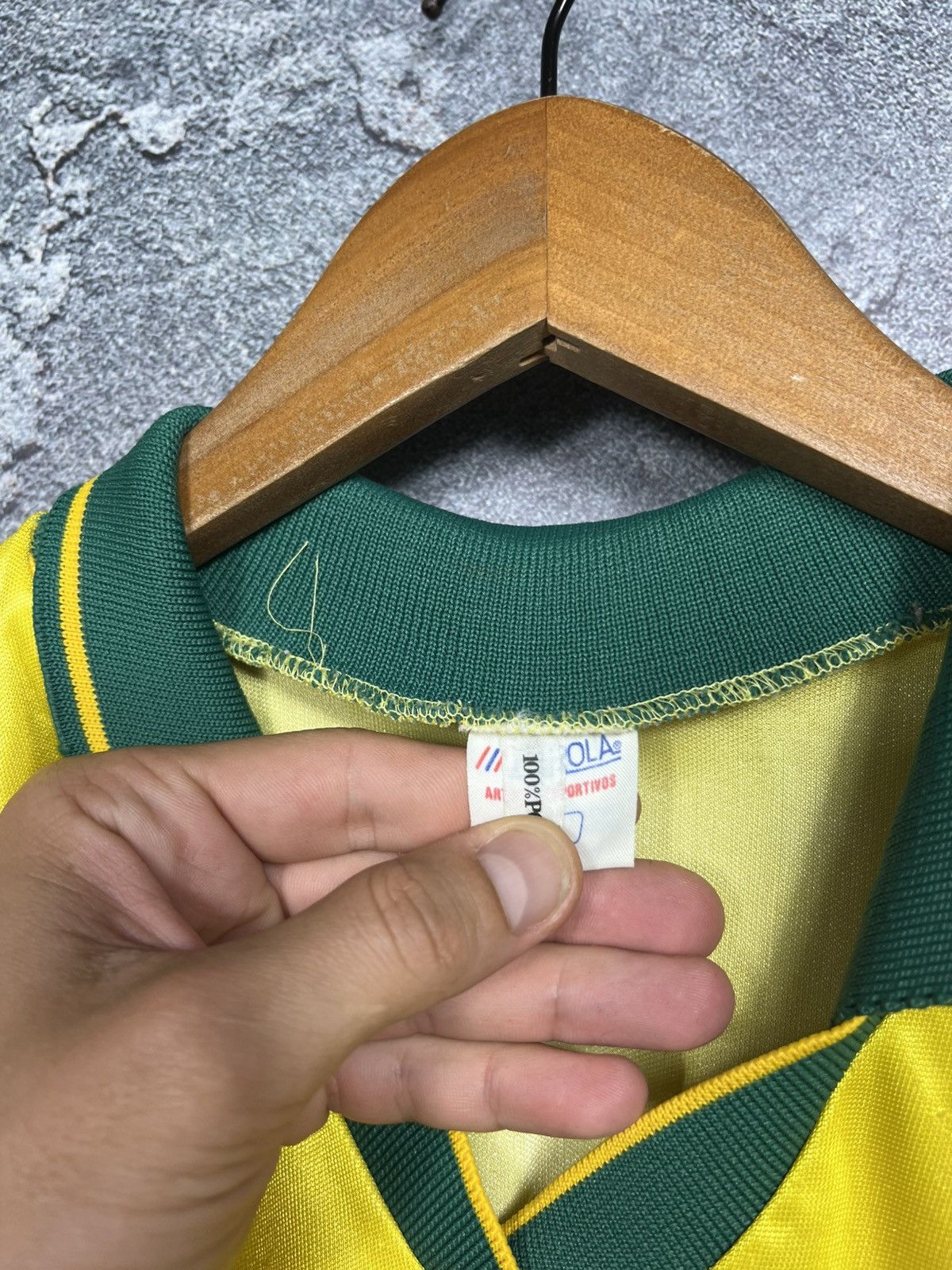 Vintage Vintage 90s Perola Brazil #11 Jersey T-shirt Size US L / EU 52-54 / 3 - 11 Thumbnail