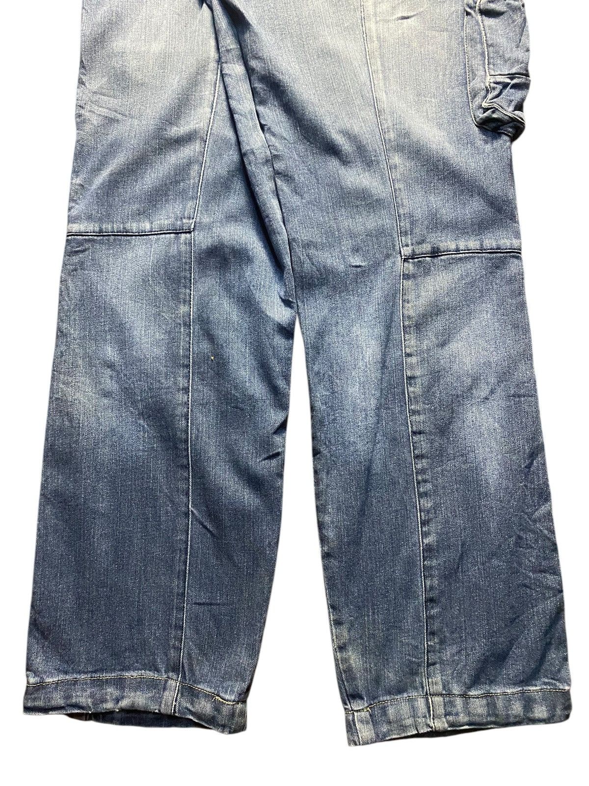 Vintage Baggy blue cargo pants featuring multiple pocket Size US 32 / EU 48 - 6 Thumbnail