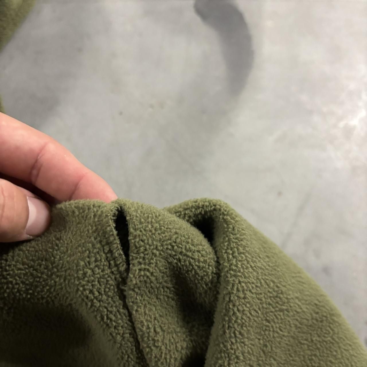 Nike Crazy Vintage Y2K/2000s Khaki Green Nike Big Swoosh Fleece Streetwear Hoodie! Size M Size US M / EU 48-50 / 2 - 7 Thumbnail