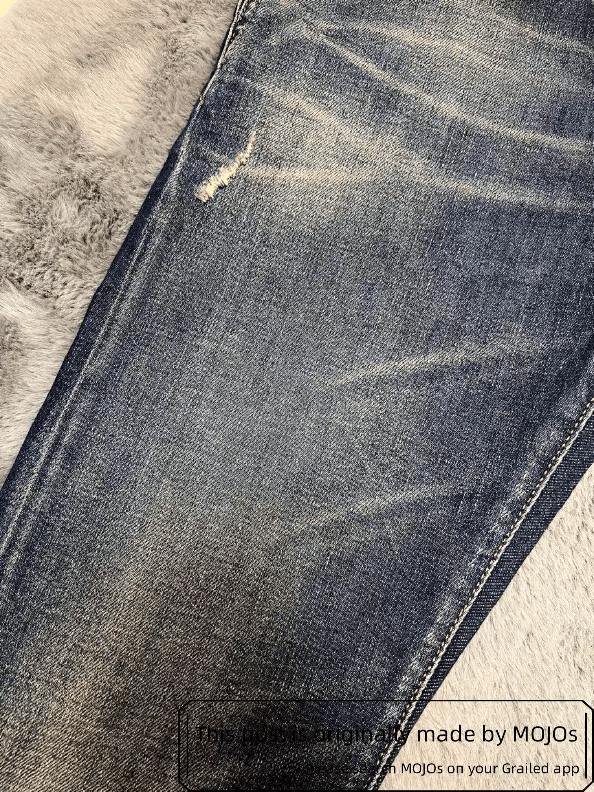 Saint Laurent Paris Sz 30 Saint Laurent Paris 20SS Bottom Cut Denim mojos9231134 Size US 30 / EU 46 - 7 Thumbnail