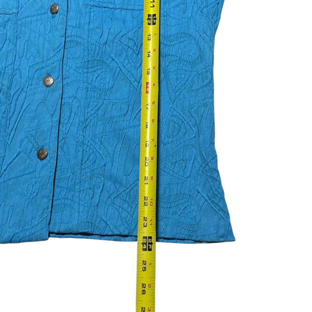 Other KAKTUS Blue Geometric Patterned Button Jacket Women's Medium Size M / US 6-8 / IT 42-44 - 7 Thumbnail