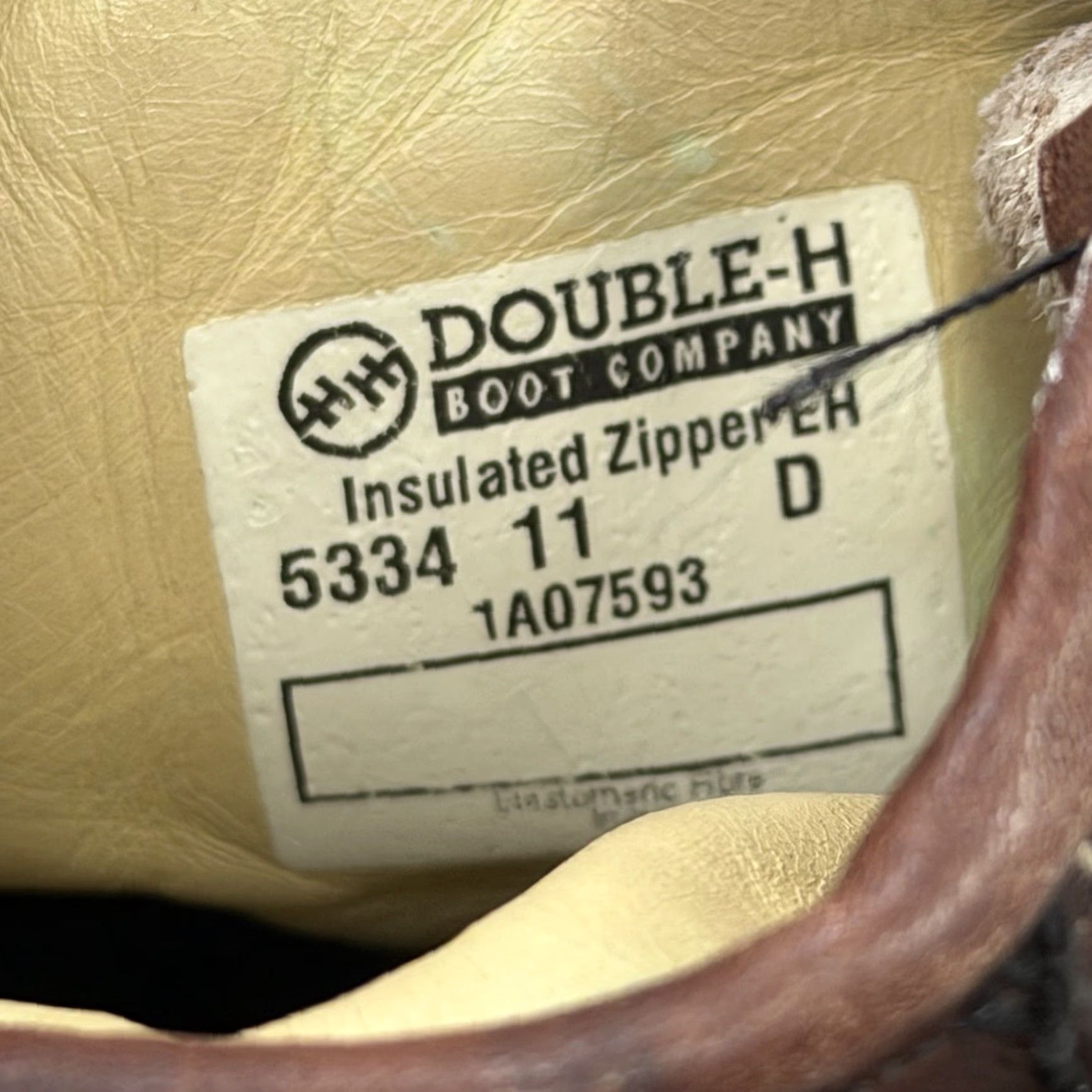 Doublet VINTAGE Double H Insulated Stadium Boots Style 5334 Mens Size 11 D Brown Size US 11 / EU 44 - 3 Thumbnail