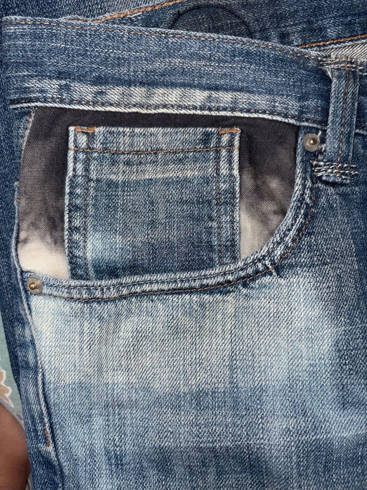 Fubu FUBU Y2K Vintage Baggy Denim Jeans Size US 42 / EU 58 - 9 Thumbnail