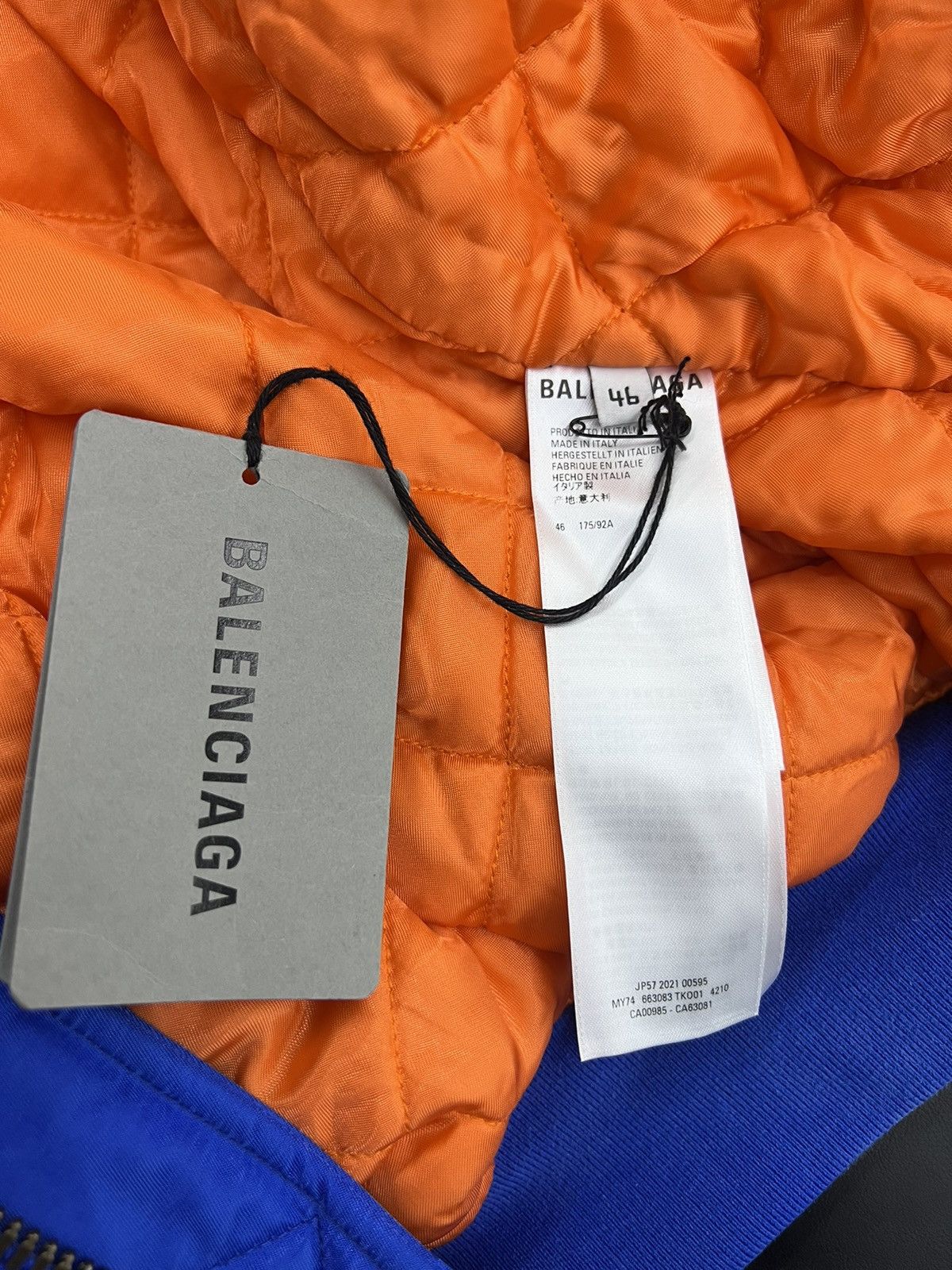 Balenciaga × NASA Balenciaga x NASA oversized satin bomber jacket special item Size US S / EU 44-46 / 1 - 6 Thumbnail