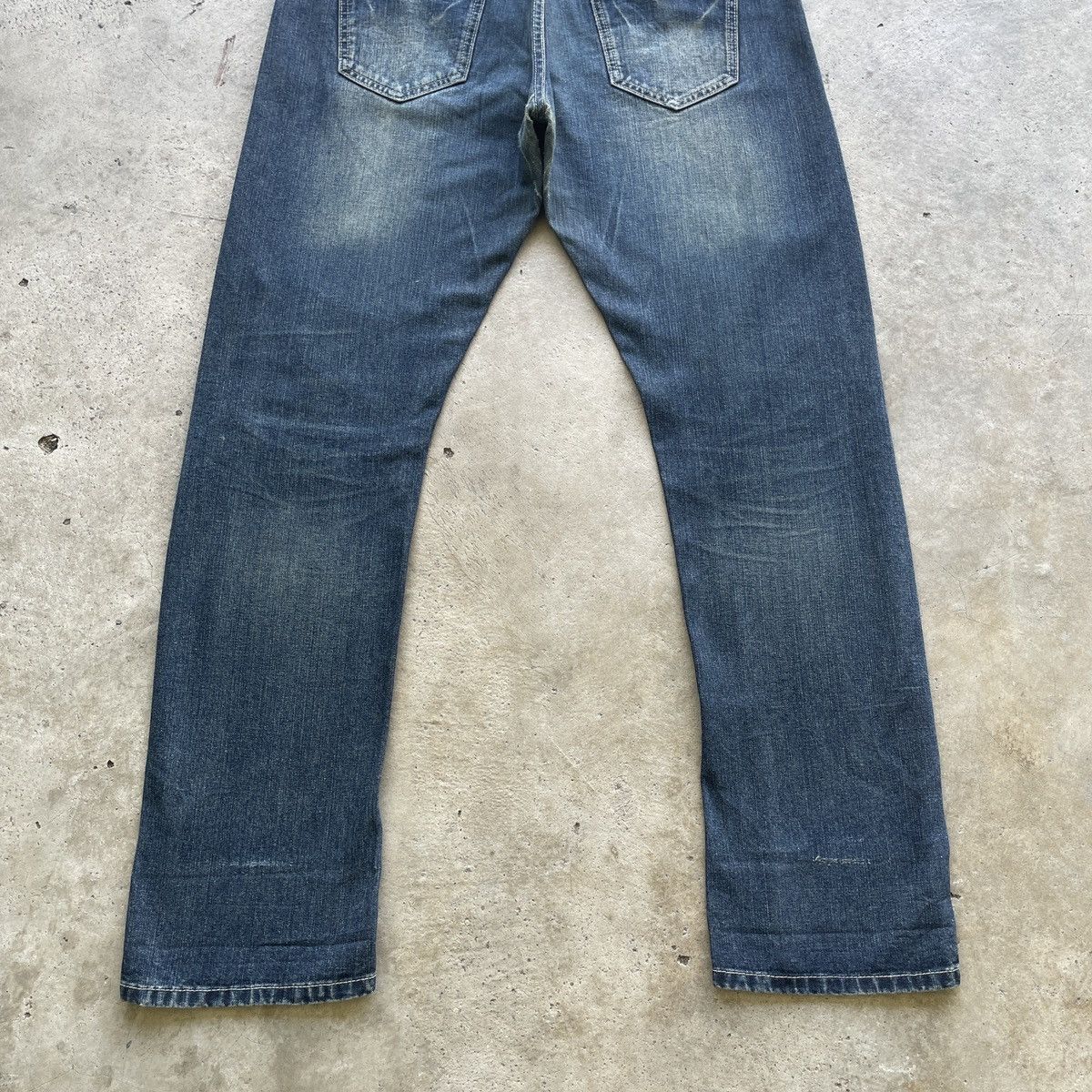 Japanese Brand W35x29.5 Vintage Japanese Jeans Faded Denim Pants Size US 35 - 9 Thumbnail