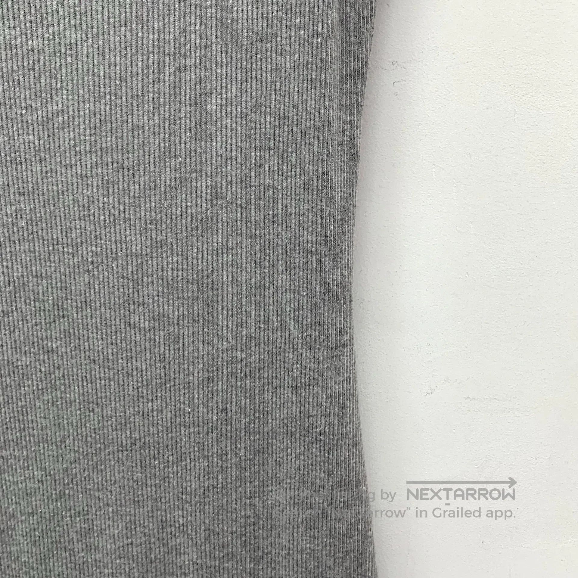 Loewe Loewe Grey Logo Embroidered Cotton Round Neck Sleeveless K Size XS / US 0-2 / IT 36-38 - 4 Thumbnail