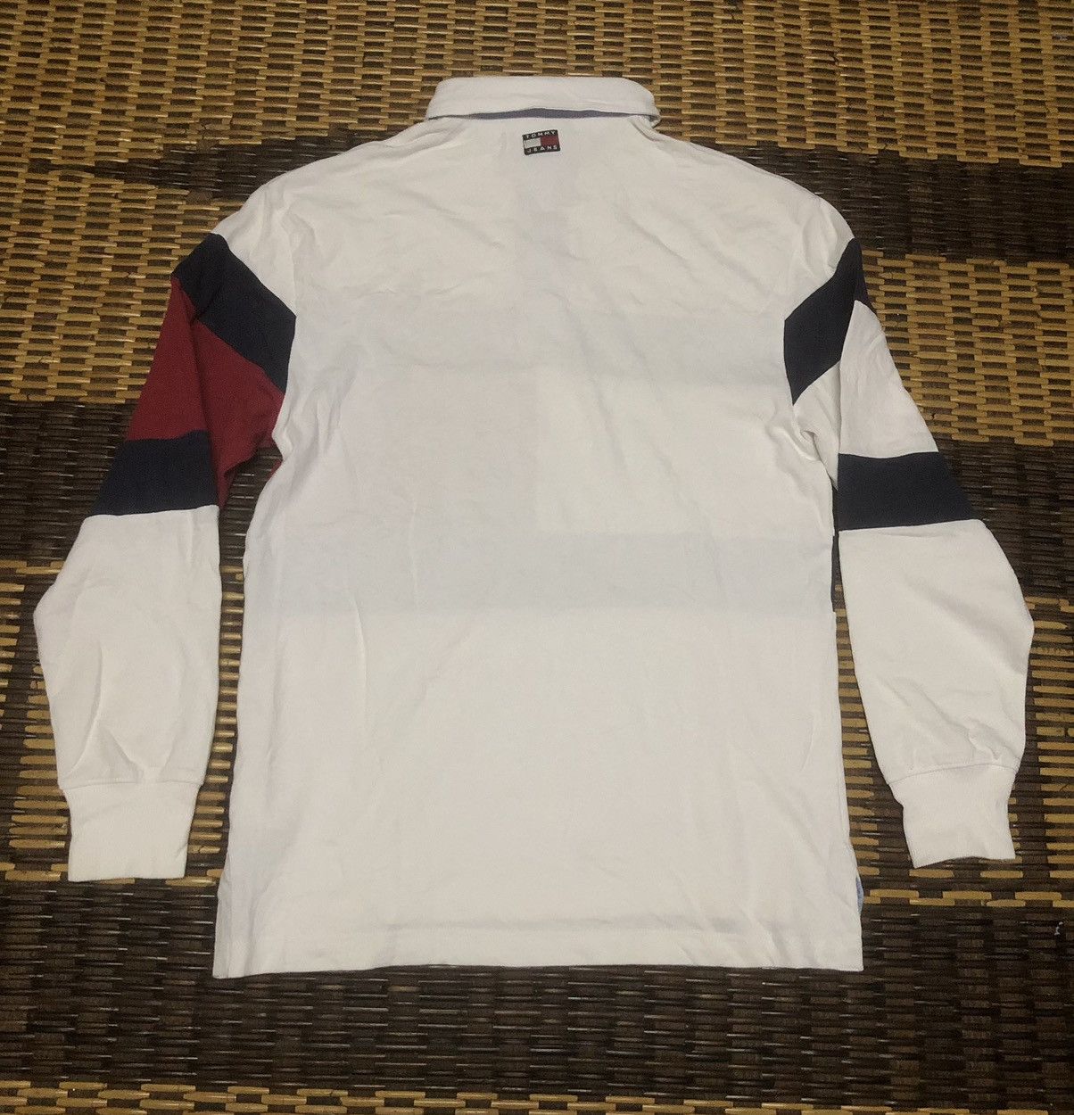 Tommy Hilfiger Tommy Jeans Tommy Hilfiger Big Logo Long Sleeve Polo Shirt Size US XS / EU 42 / 0 - 11 Thumbnail