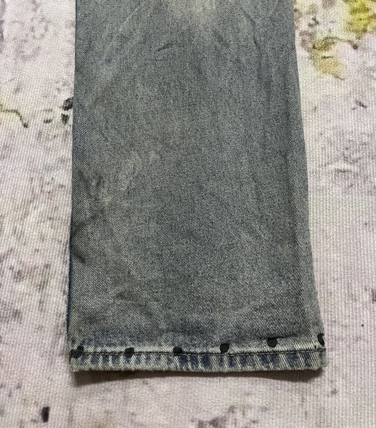 Cheap Monday × Japanese Brand Cheap Monday Japan Painted Skinnny Jeans Size US 37 - 12 Thumbnail