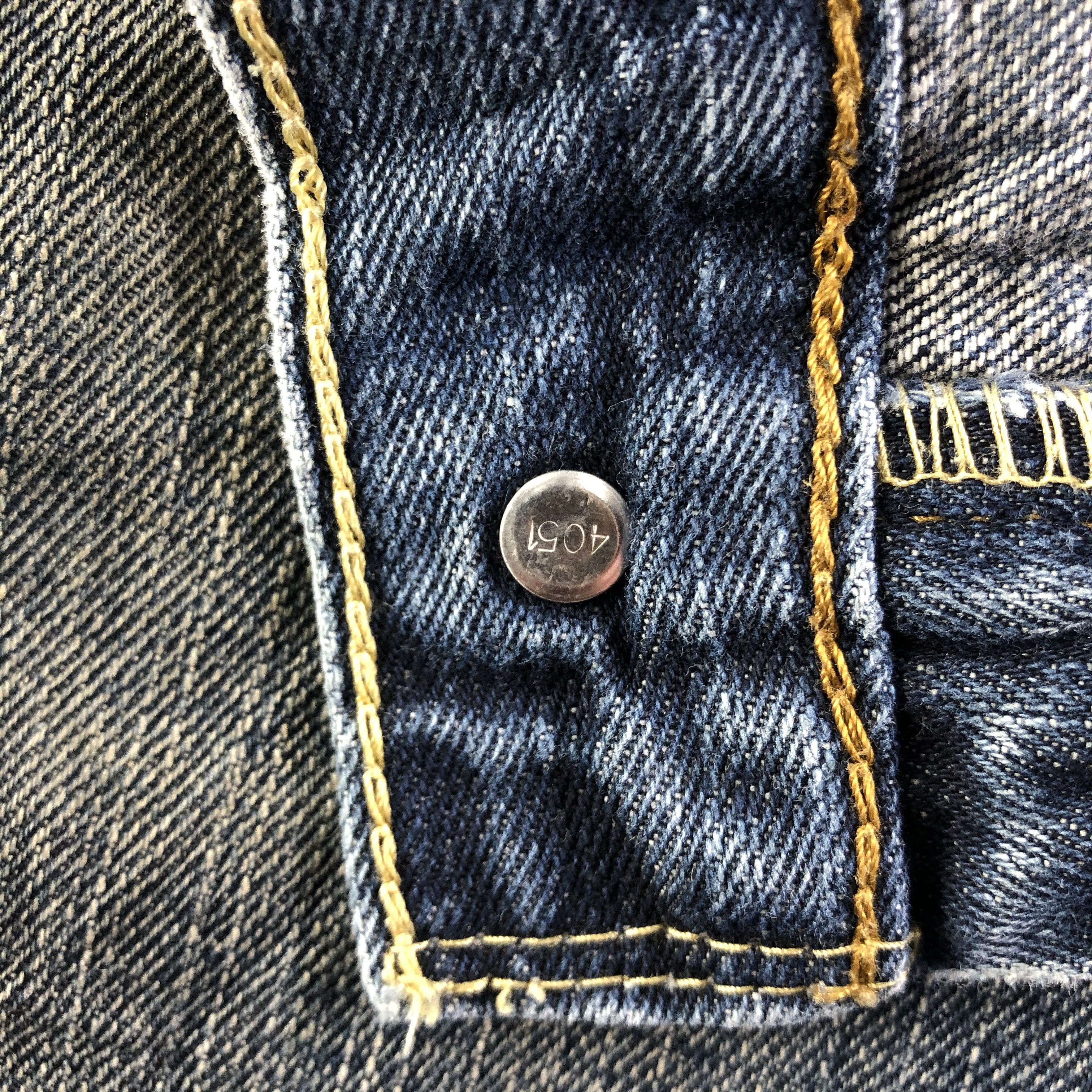 Levi's Vintage Blue Wash Levis 559 Jeans-J4155 Size US 37 - 9 Thumbnail