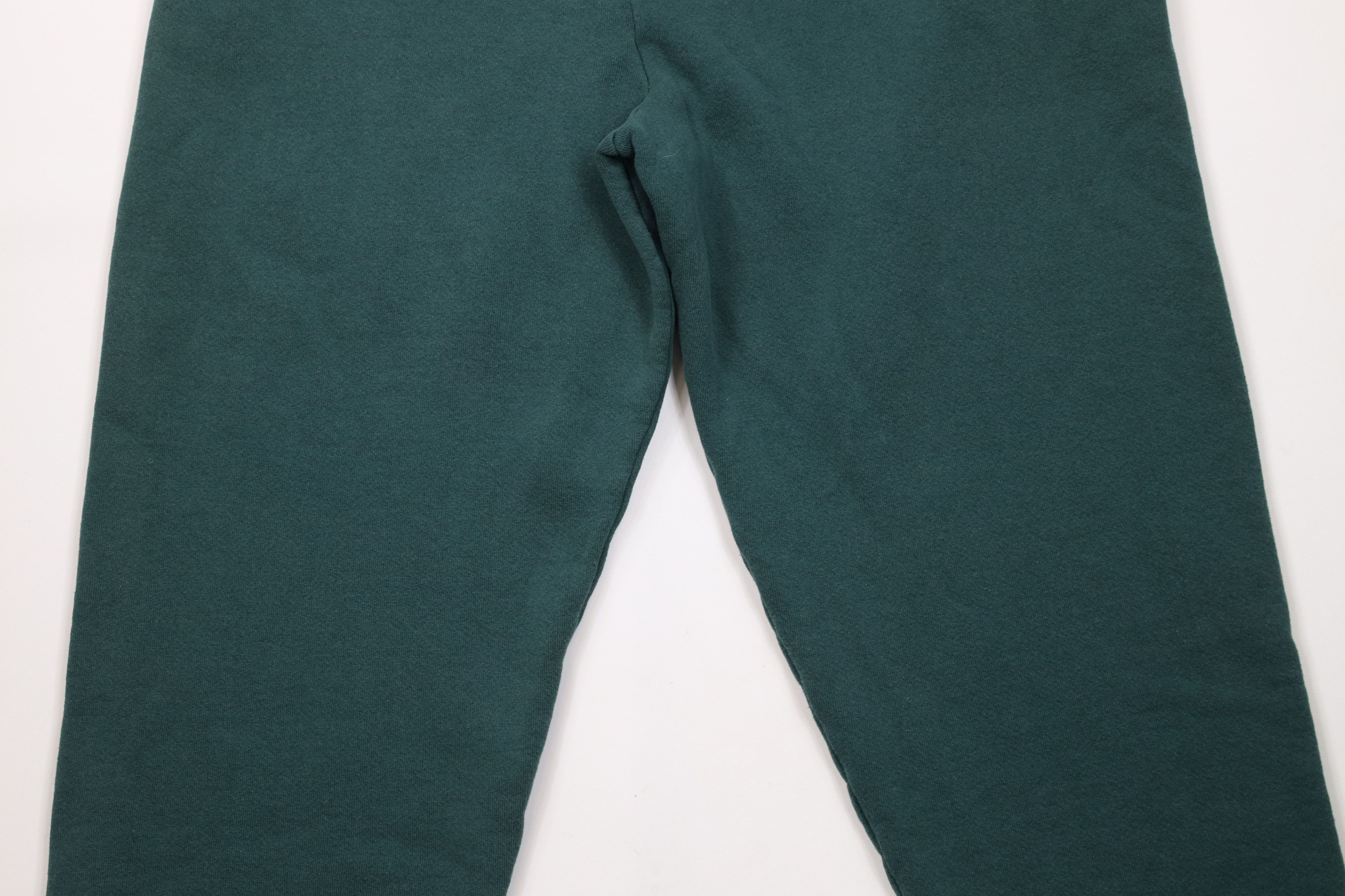 Vintage Vintage 90s Streetwear Cuffed Sweatpants Joggers Green USA Size US 40 / EU 56 - 11 Thumbnail