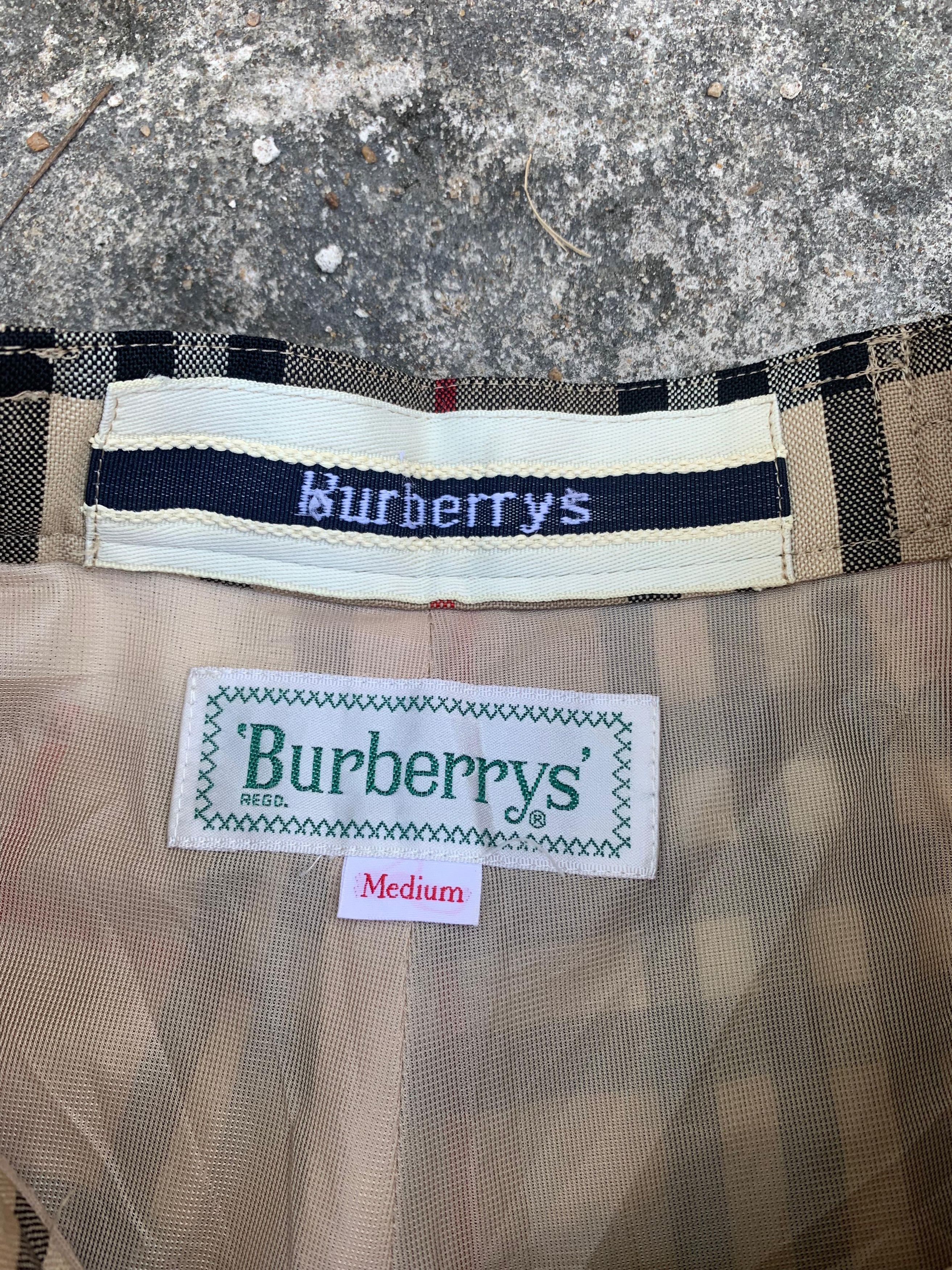 Burberry Vtg Shorts burberrys check Nova Size 28" / US 6 / IT 42 - 3 Thumbnail