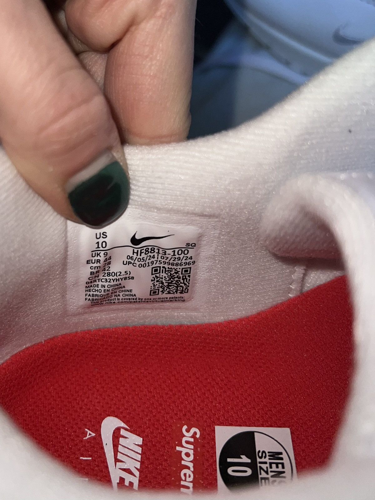Nike × Supreme Supreme x Nike Air Max 1 (SS25) Size US 10 / EU 43 - 16 Thumbnail
