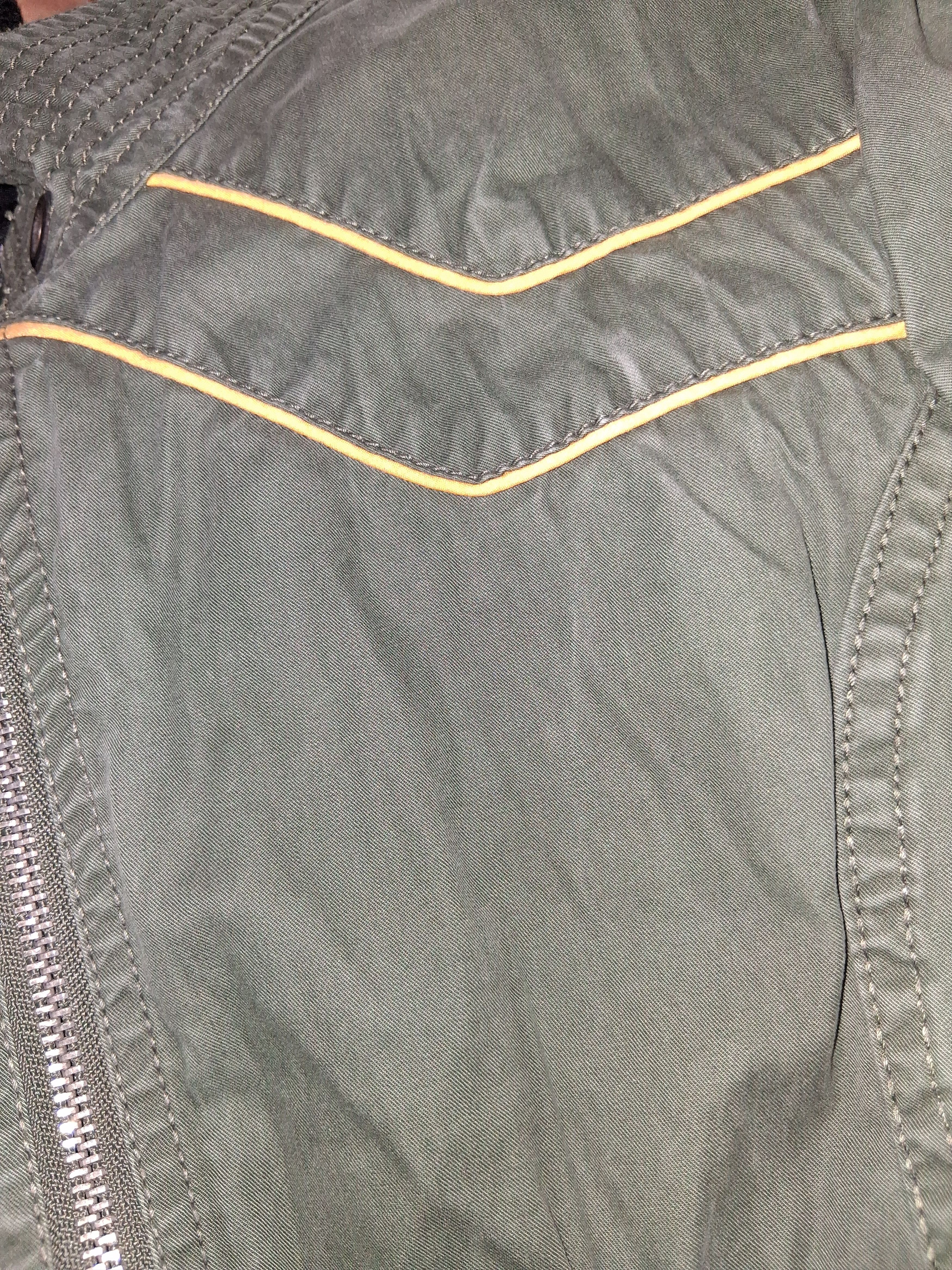 Diesel RARE Vintage DIESEL Y2K Military Utility Zip Jacket Dress Size M / US 6-8 / IT 42-44 - 6 Thumbnail