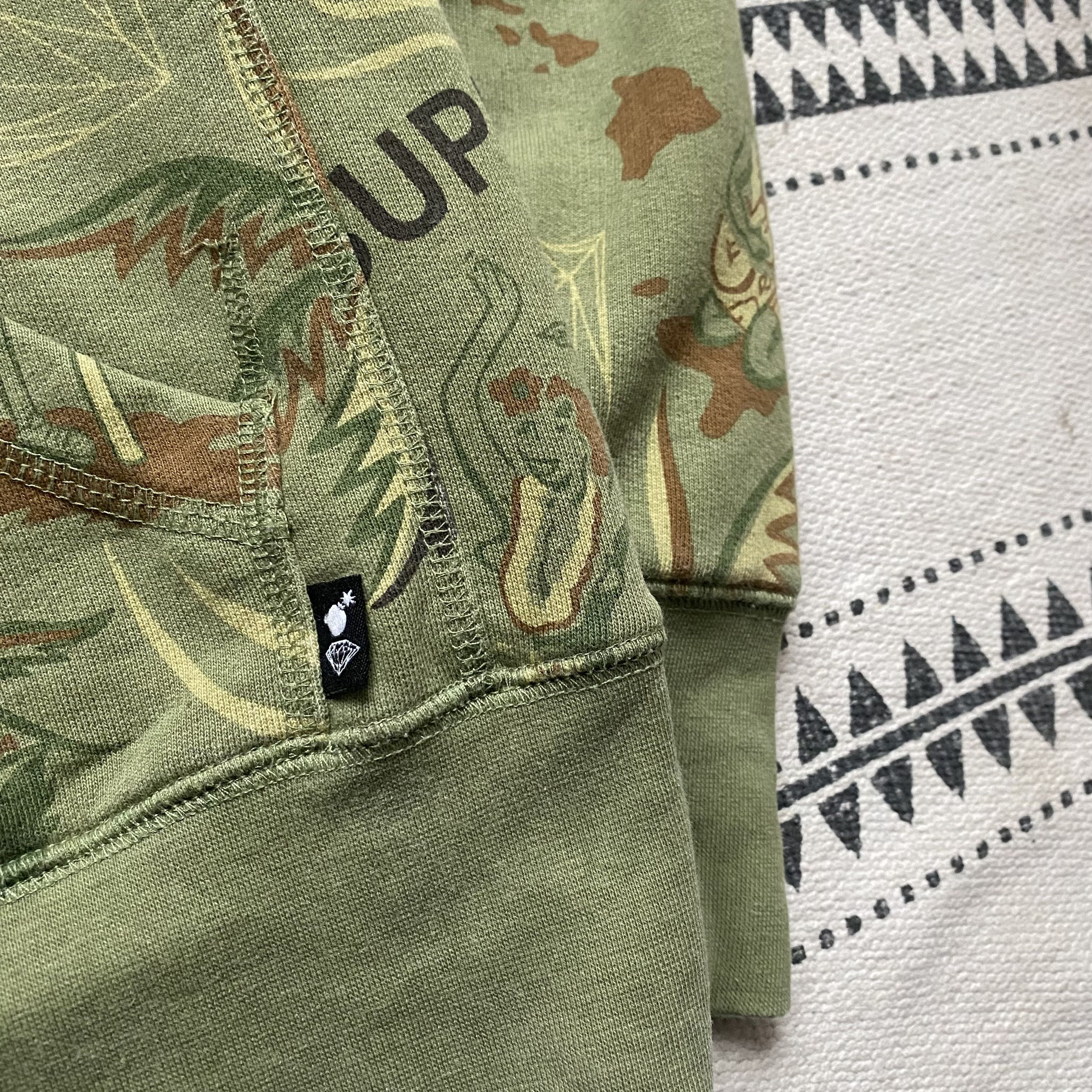 The Hundreds 💣The Hundreds Diamond Supply hoodie Hawai Print surf style Size US M / EU 48-50 / 2 - 4 Thumbnail