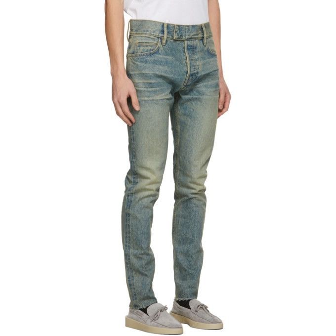 Ermenegildo Zegna × Fear of God Fear of God Ermenegildo Zegna Blue Denim Jeans Size US 32 / EU 48 - 1 Thumbnail