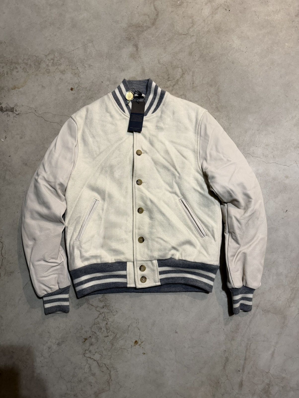 Golden Bear × Kith NWT FW14 Kith Golden Bear Varsity Jacket Friends and Family Size US M / EU 48-50 / 2 - 2 Thumbnail