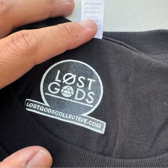 Other NEW LOST GODS ANIME PEOPLE QUOTE BLACK T-SHIRT SZ EXTRA LARG Size US XL / EU 56 / 4 - 5 Thumbnail