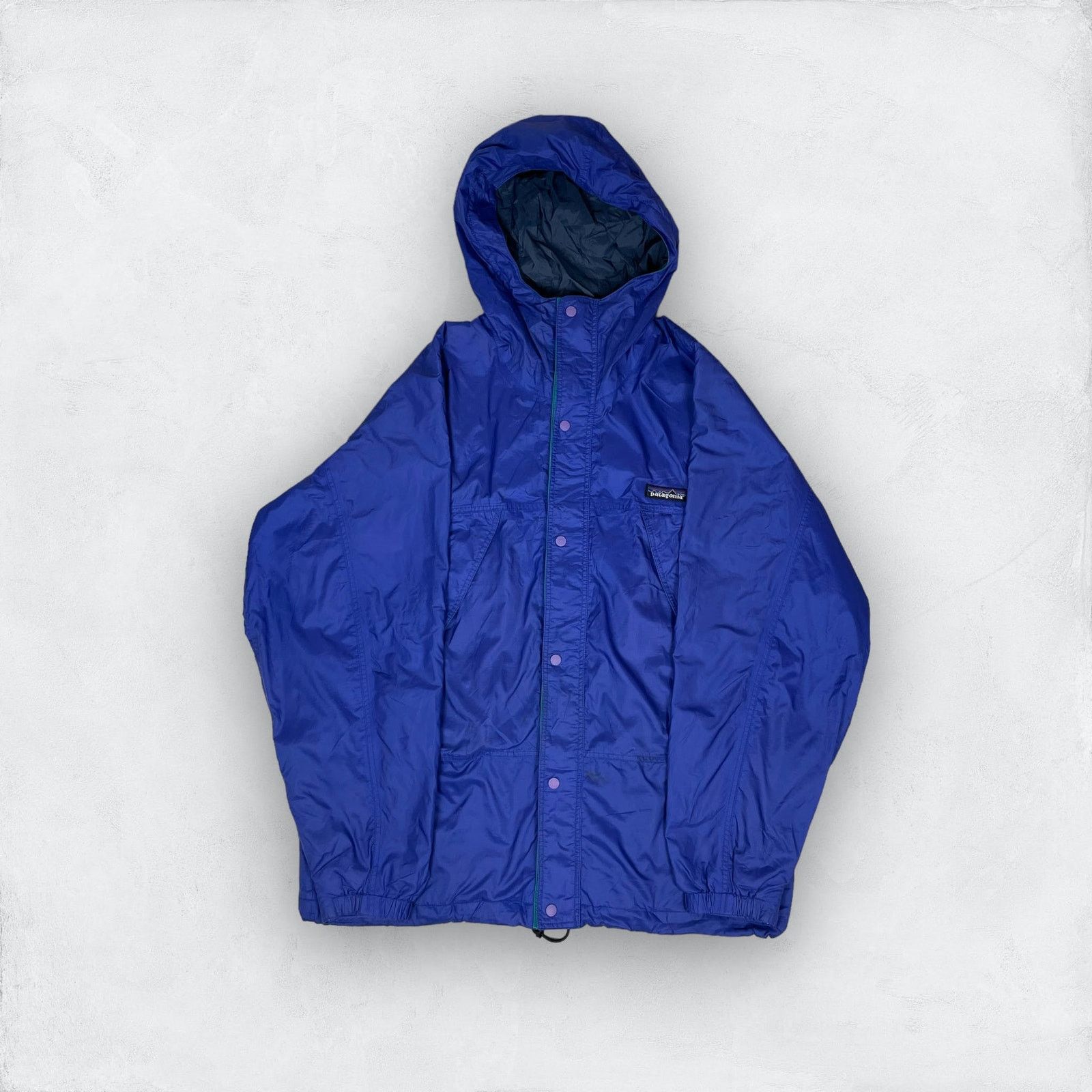 Patagonia Patagonia Men's Blue Full Zip Hooded Windbreaker Jacket Size US M / EU 48-50 / 2 - 1 Thumbnail