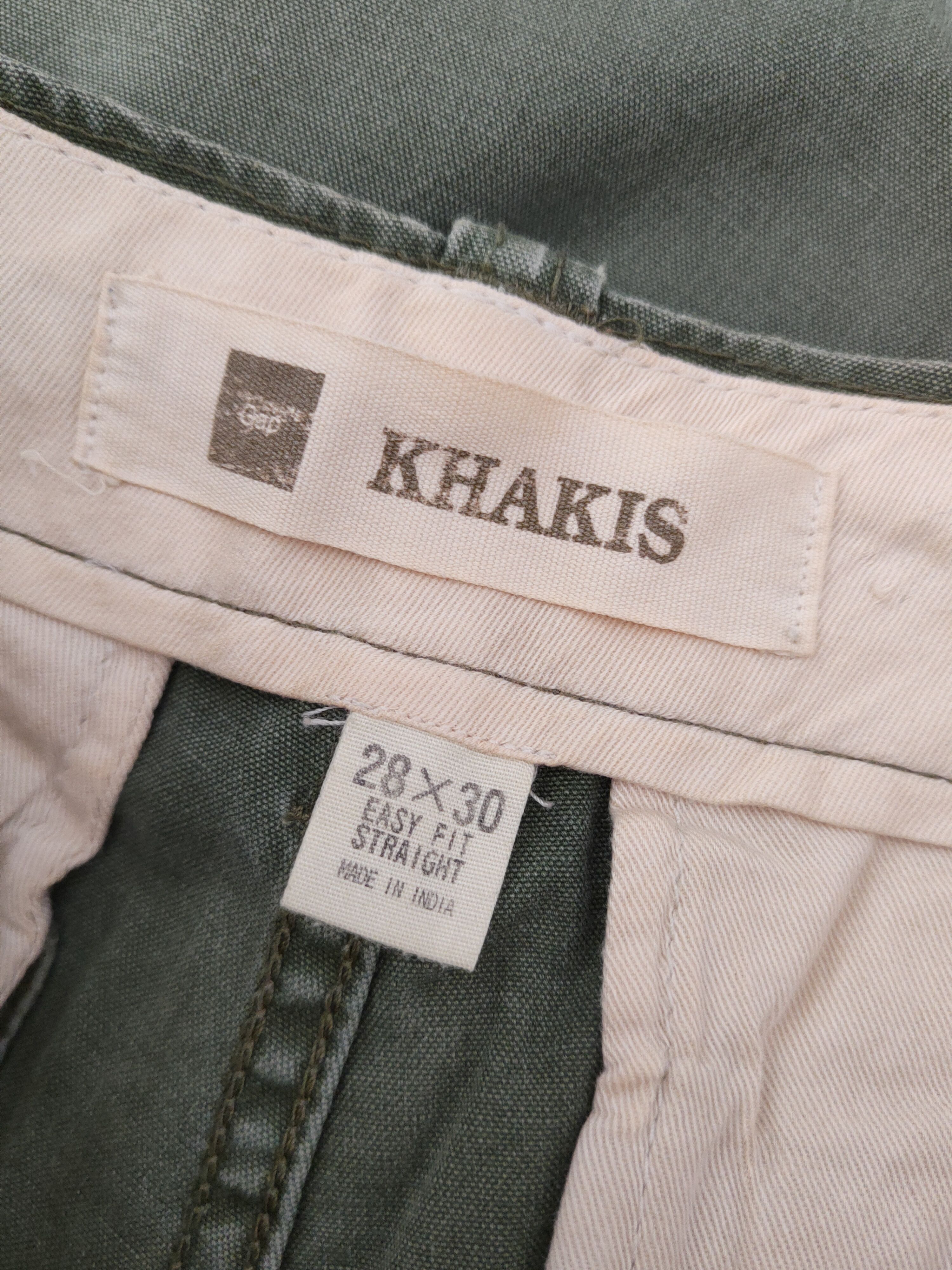 Japanese Brand DL Gap Green Multipocket Tactical Cargo Pants #093 Size US 29 - 14 Thumbnail