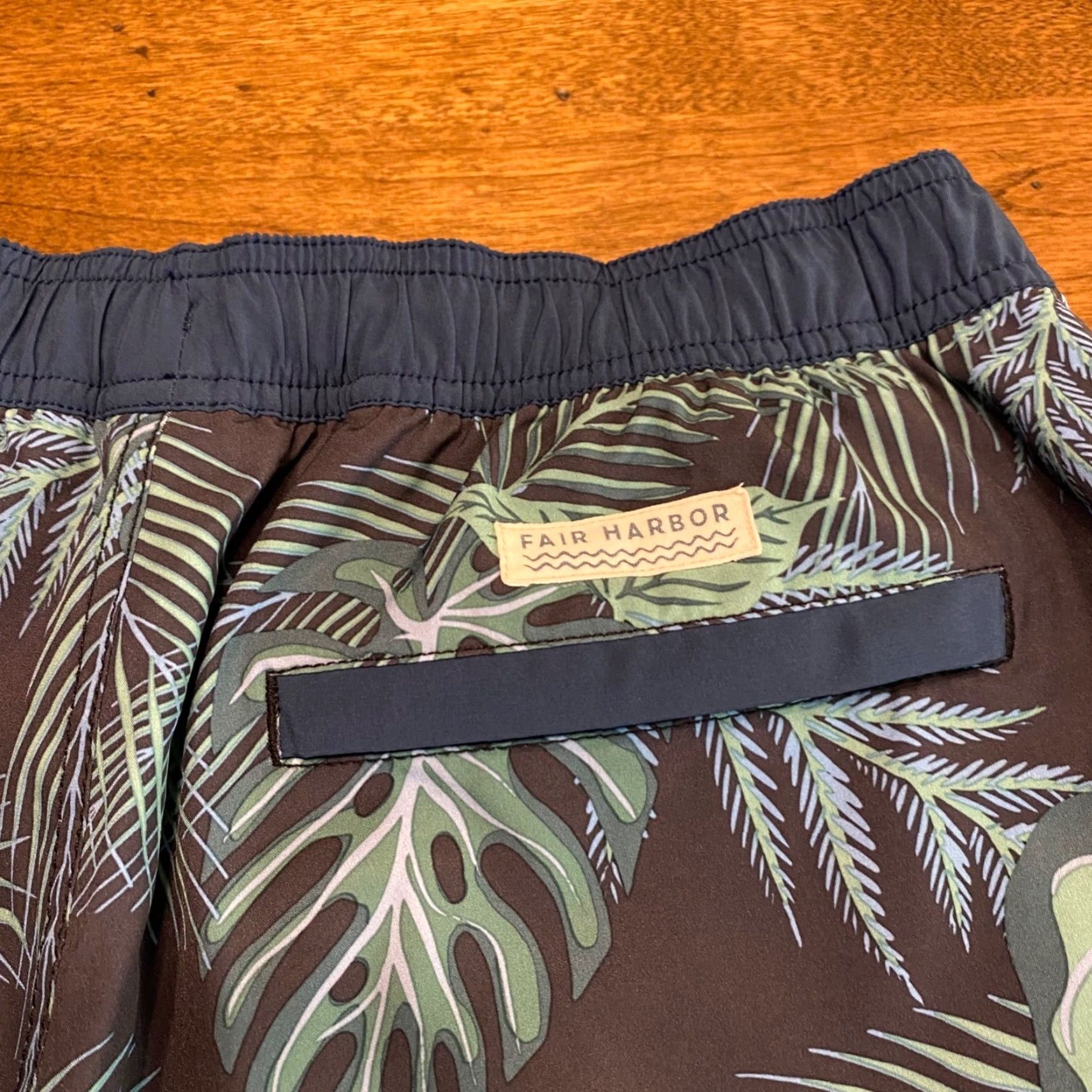 Nike Nike Fair Harbor Shorts Mens 8" Inseam Blue Floral Lined Drawstring Casual Size US 31 - 7 Thumbnail