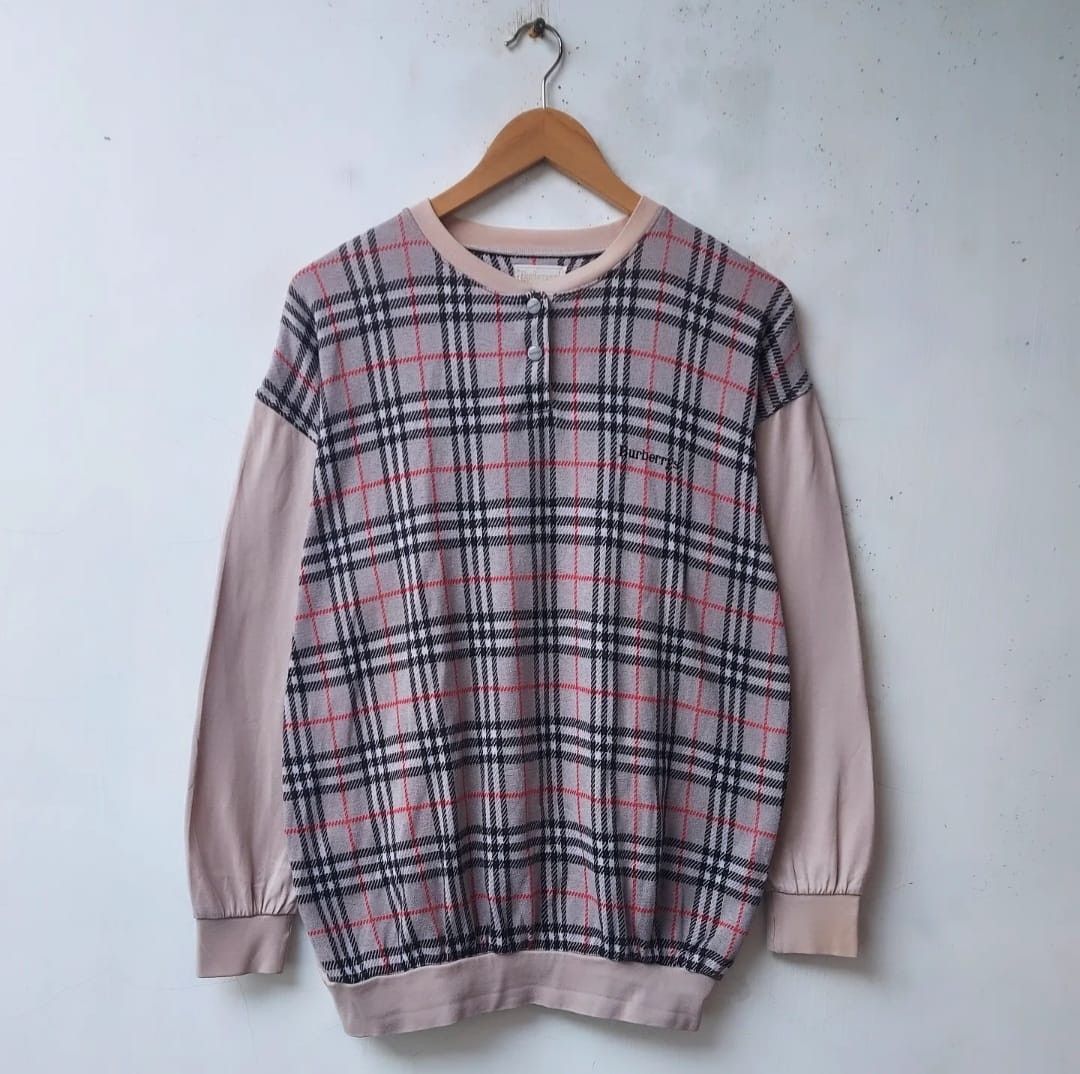 トップス vintage Burberry's novacheck sweater ep vintage Burberry's novacheck sweater ep BURBERRY - Check