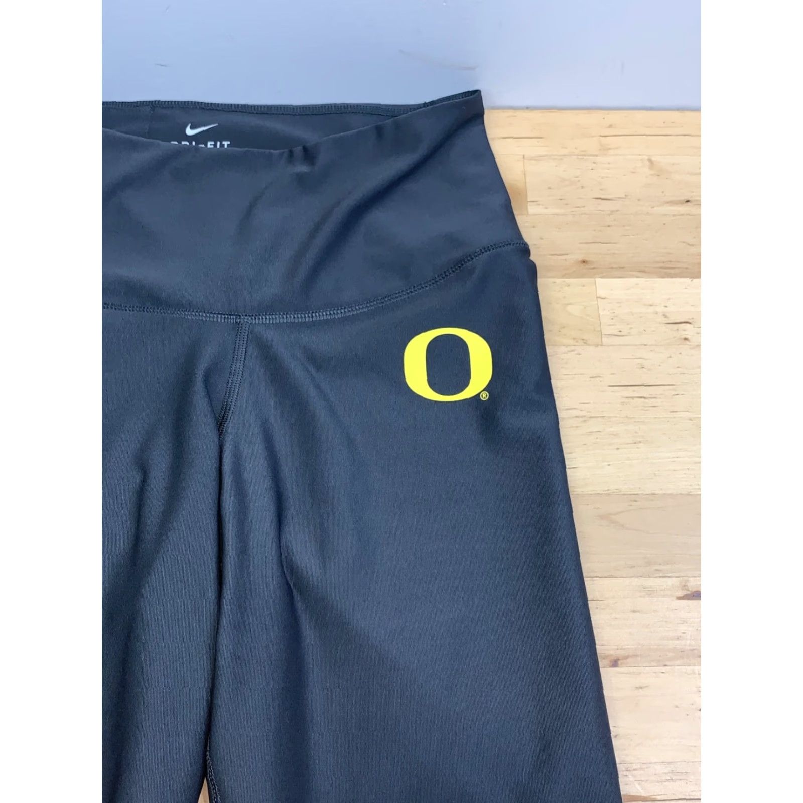 Nike Nike Leggings Womens M Black Dri-Fit Oregon Ducks Nike Dri-FIT Leggings Activewear Running Gym 12635 Size 32" / US 10 / IT 46 - 6 Thumbnail