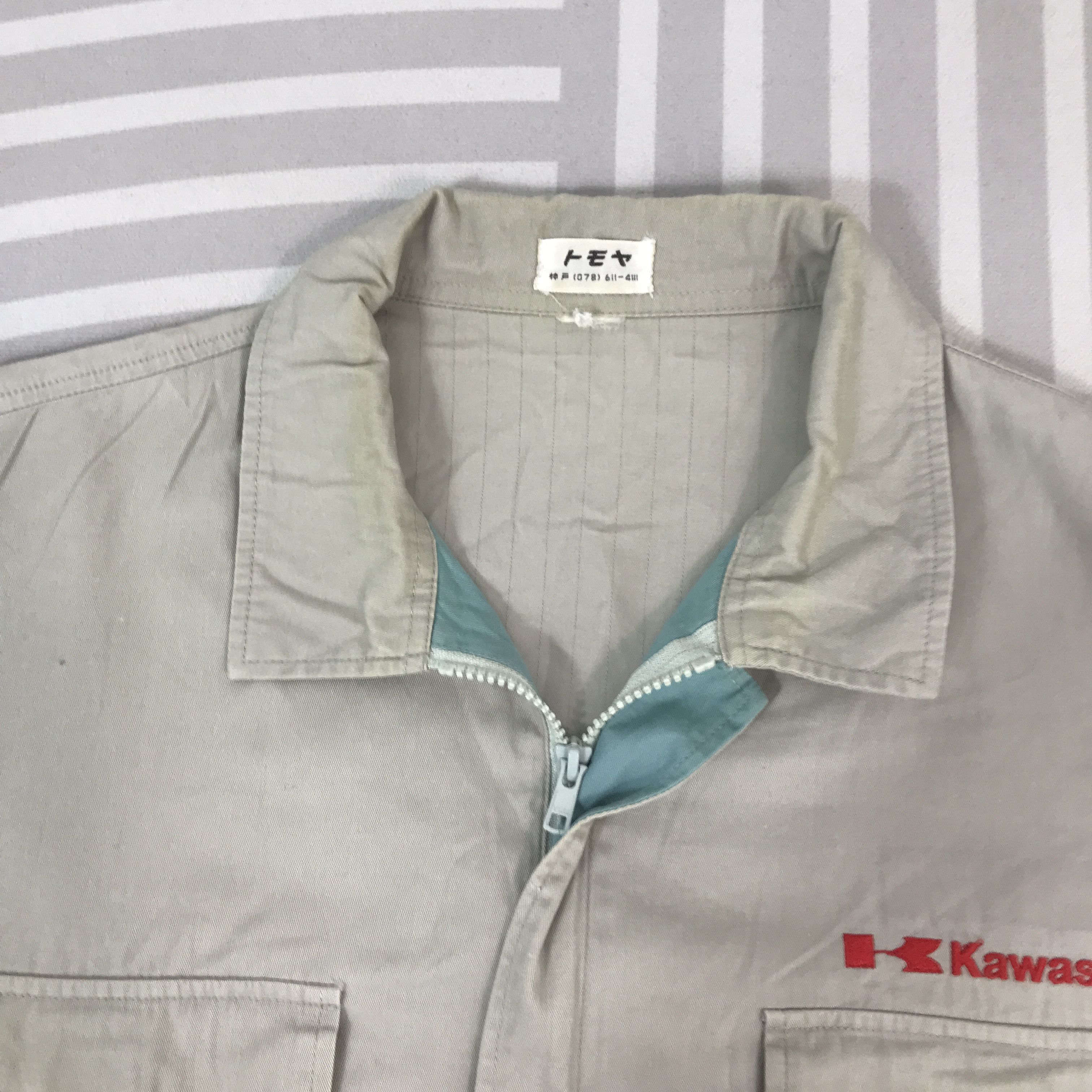 Sports Specialties Vintage Kawasaki motoracing short sleeve Jacket Size US L / EU 52-54 / 3 - 5 Thumbnail