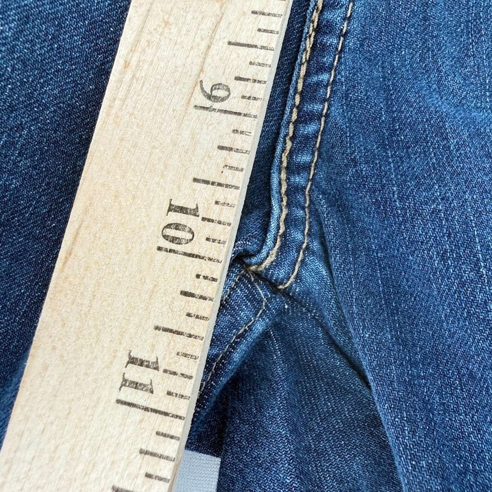 Levi's Levi’s 721 HI rise skinny jeans 29 stretch ankle zipper. Size 29" - 15 Thumbnail
