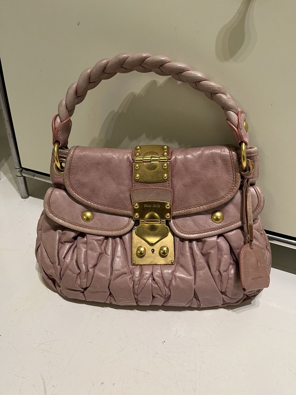 Miu Miu MIU MIU METALASSE BAG Size ONE SIZE - 3 Thumbnail
