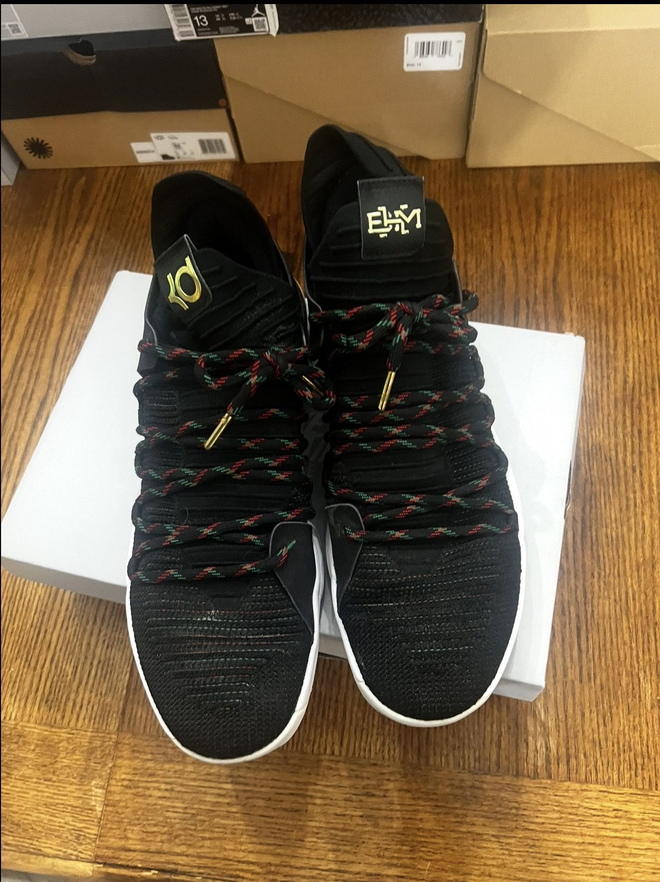 Nike KD 10 Black History Month Size US 13 / EU 46 - 5 Thumbnail