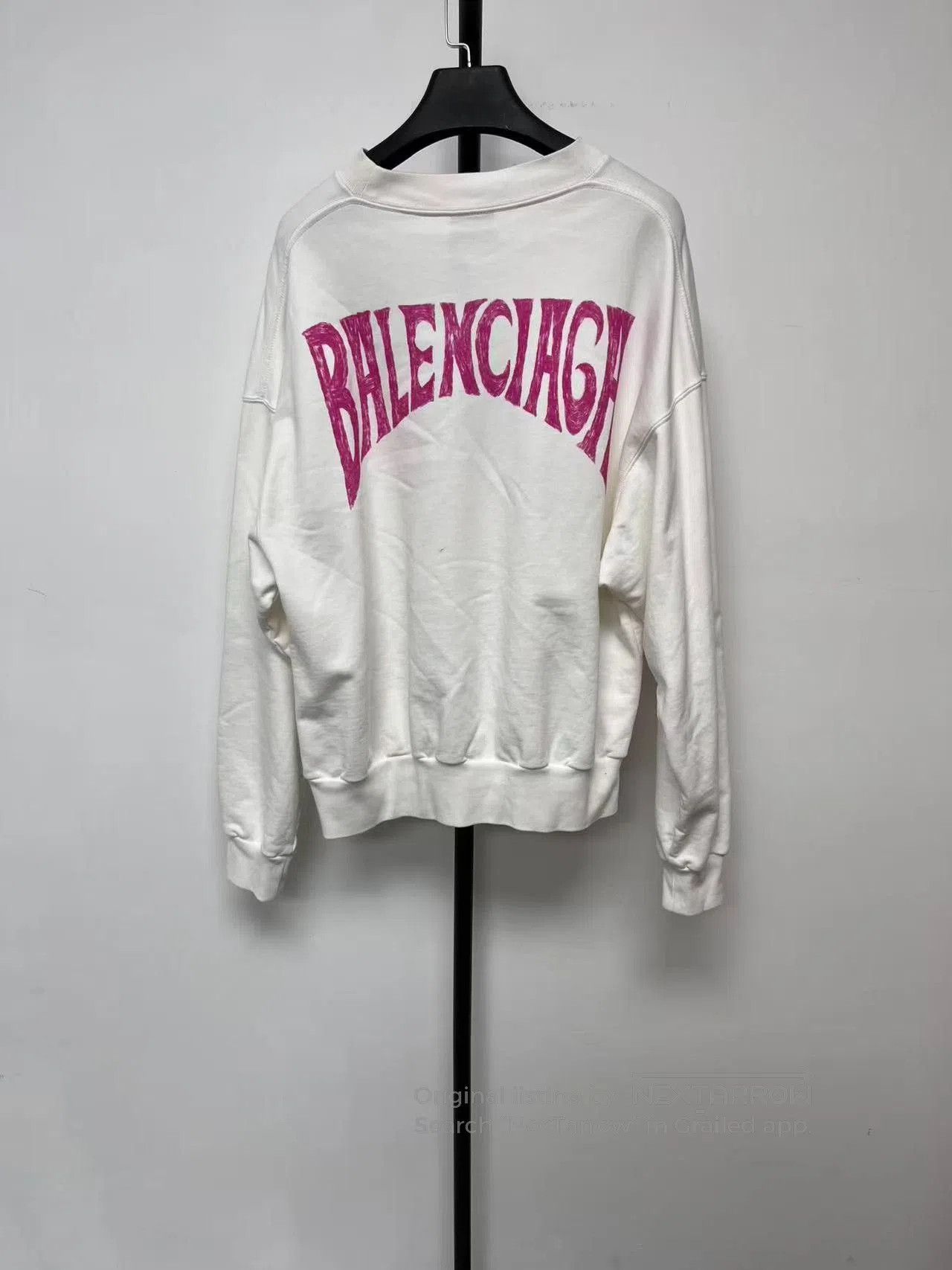 Balenciaga Balenciaga Graphic Letter Print Crewneck Sweatshirt. Size US XXS / EU 40 - 2 Thumbnail