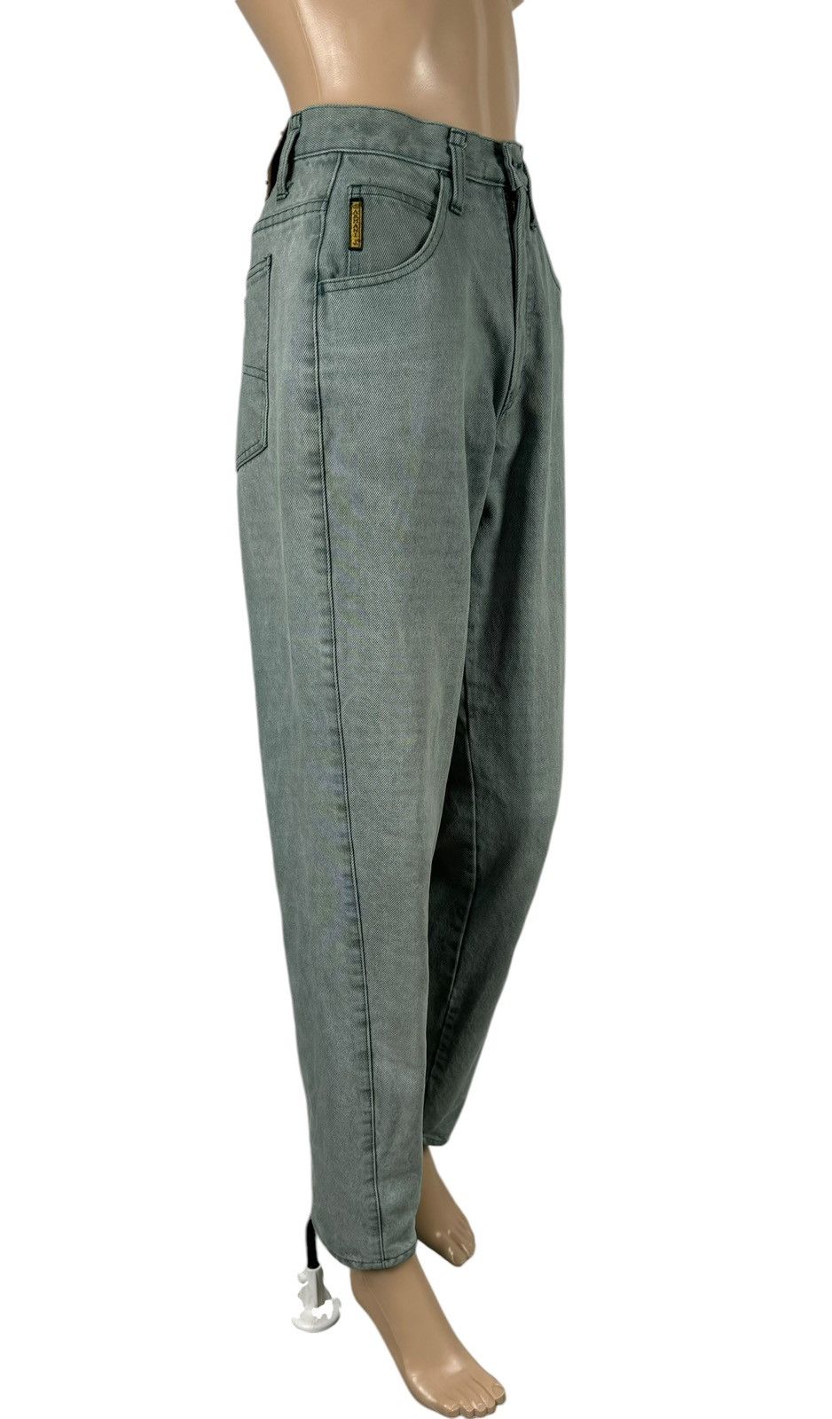 Armani × Vintage 1980s Armani Jeans High Waist Jeans Tapered size 28 Vintage Size 28" / US 6 / IT 42 - 1 Thumbnail