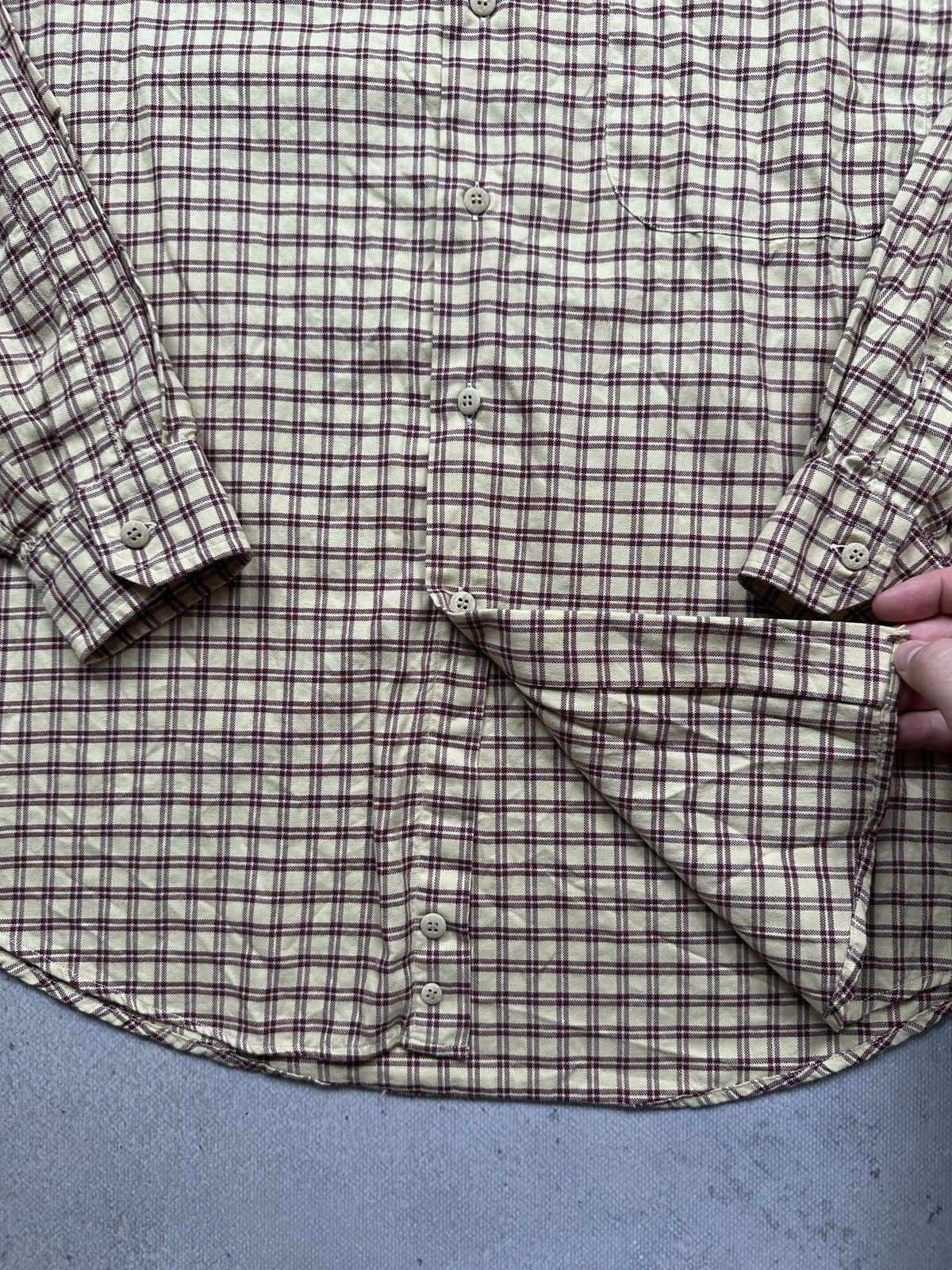 Ermenegildo Zegna Ermenegildo Zegna Luxury Designer Long Sleeve Cotton Shirt Size US XL / EU 56 / 4 - 6 Thumbnail