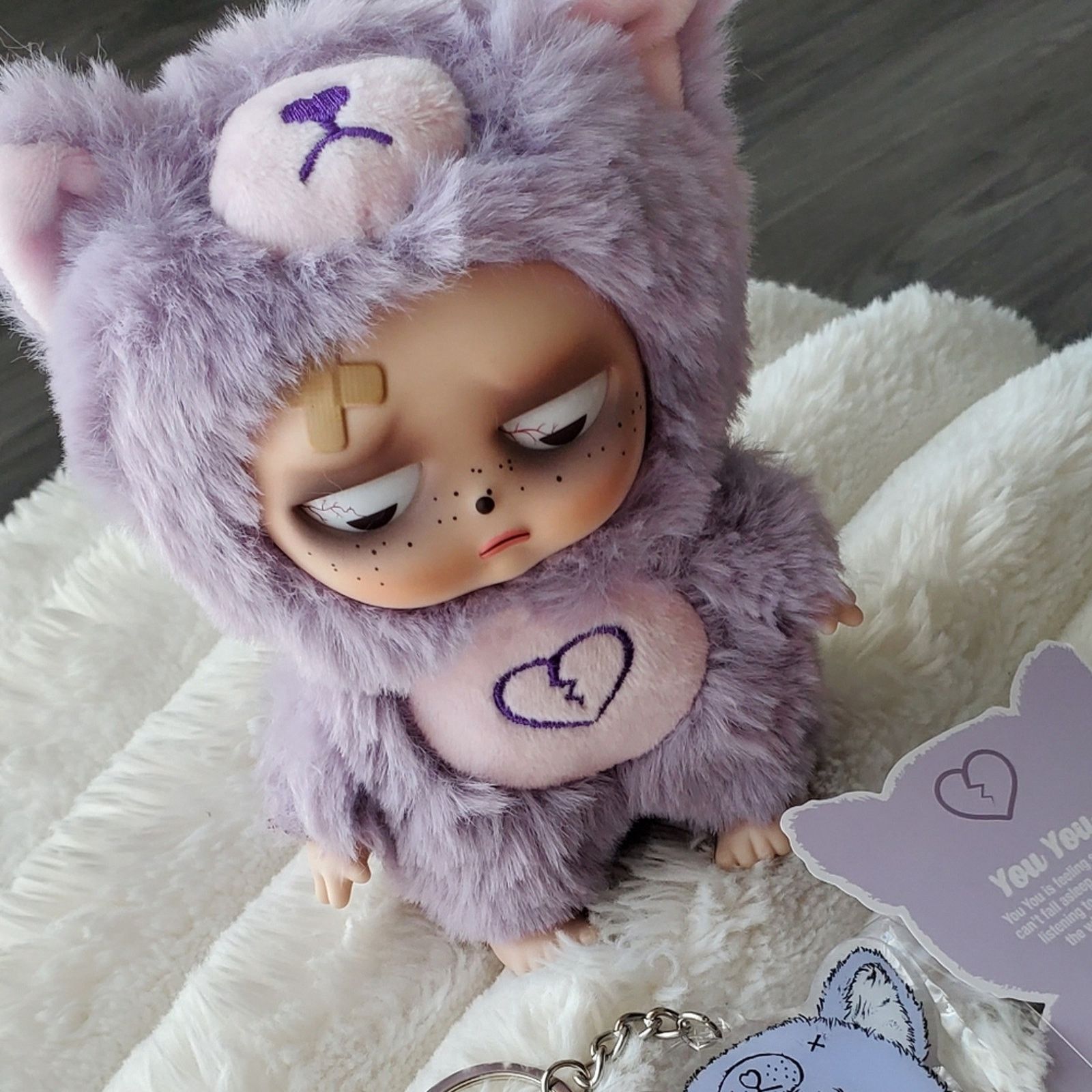 Other Sleepless Grumpipi Series Keychain Charms Key Ring Bag Size ONE SIZE - 5 Thumbnail