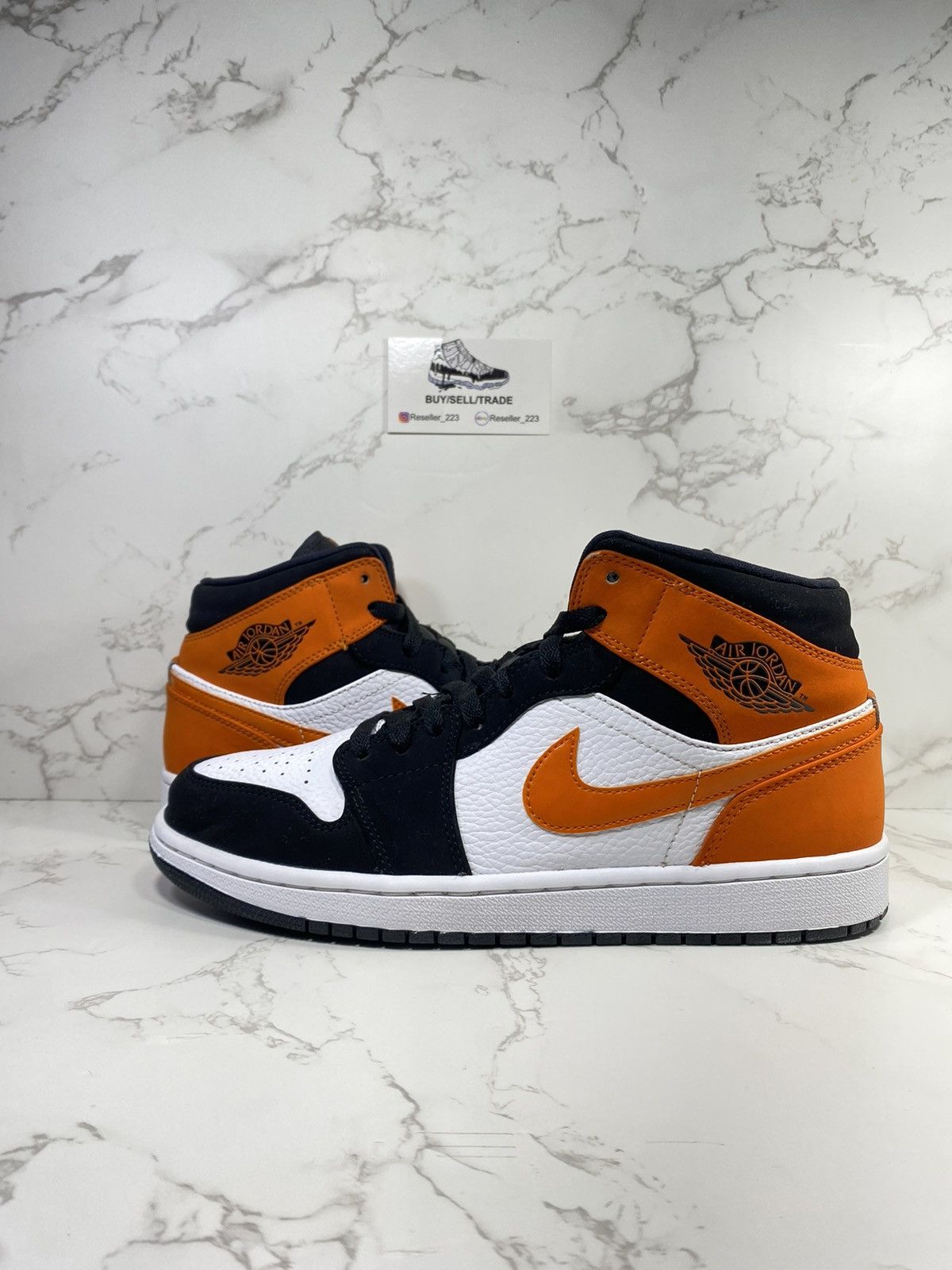 Jordan Brand Air Jordan 1 Mid 'Shattered Backboard' Size US 9 / EU 42 - 2 Thumbnail