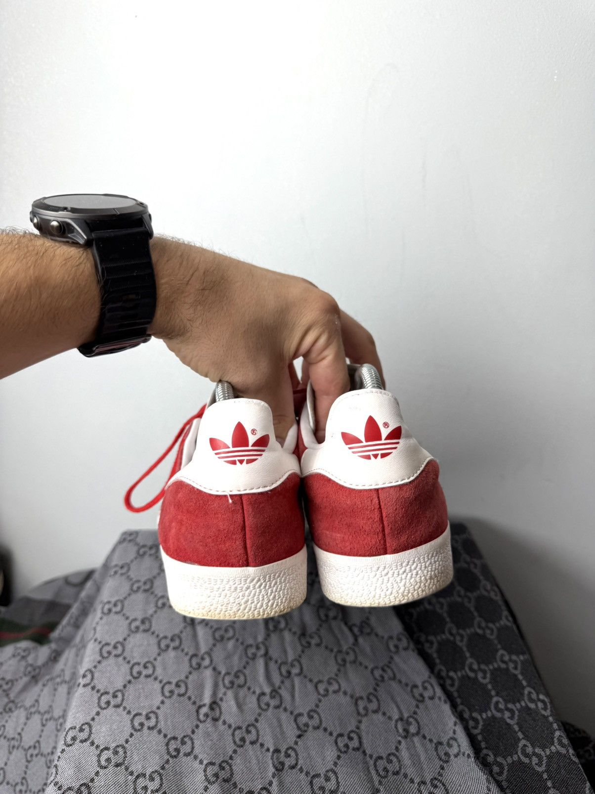 Adidas Vintage Style Adidas Gazelle Low Top Suede Trainers Sneakers Size US 7.5 / EU 40-41 - 8 Thumbnail