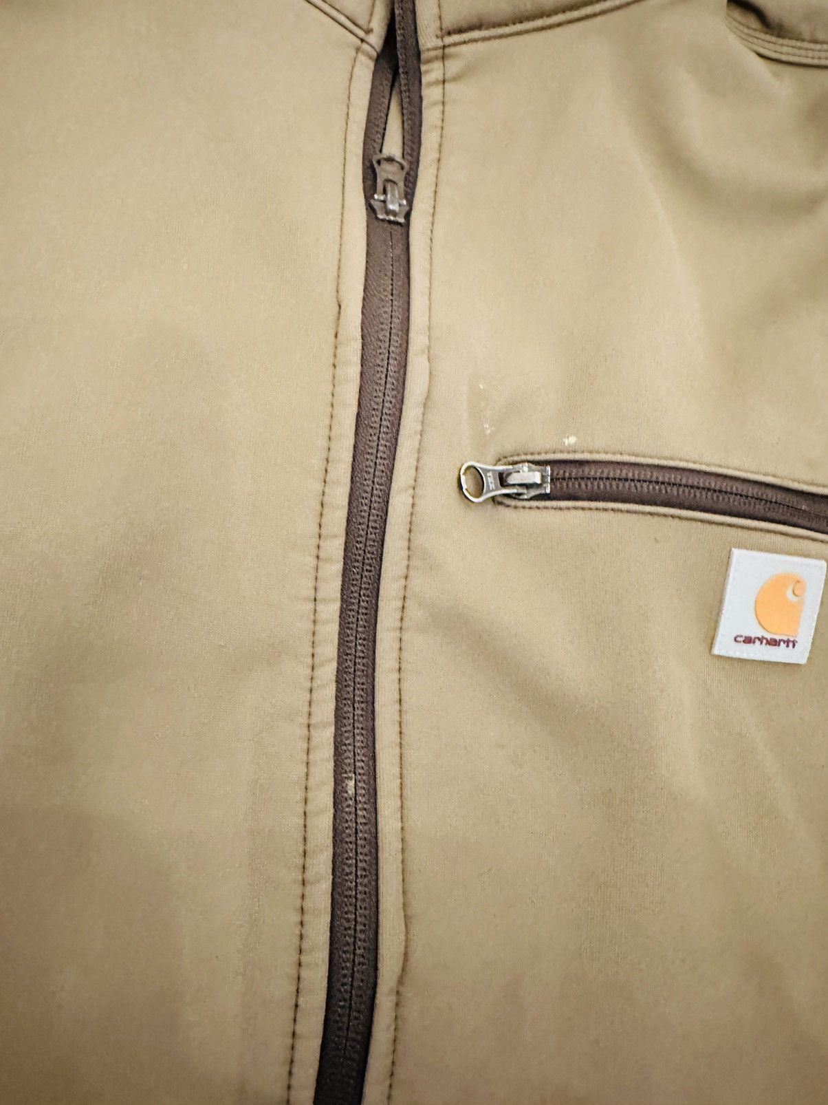 Carhartt Carhartt Men's Soft Shell Fleece Lined Nylon Jacket-2XL Size US XXL / EU 58 / 5 - 13 Thumbnail