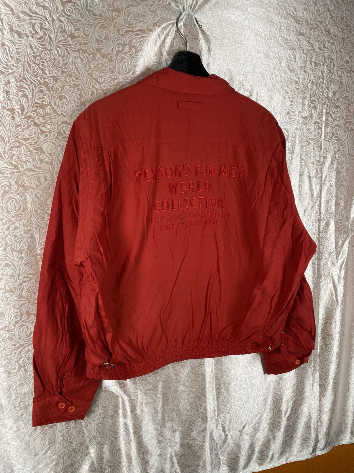 PERSON'S Vintage Person’s For Men Red Windbreaker Jacket Size US M / EU 48-50 / 2 - 12 Thumbnail