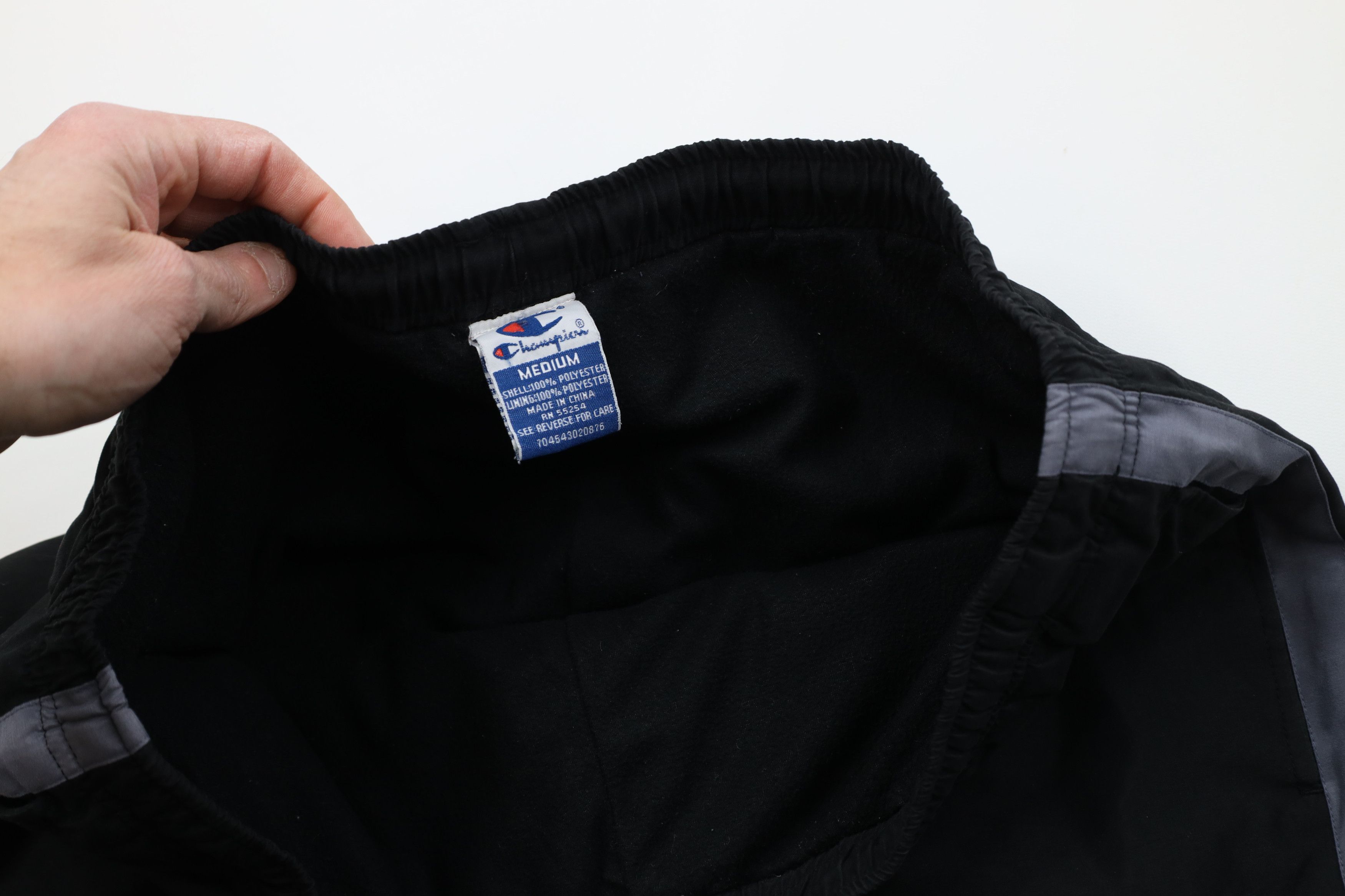 Champion Vintage 90s Champion Spell Lined Wide Leg Microfiber Pants Size US 34 / EU 50 - 10 Thumbnail