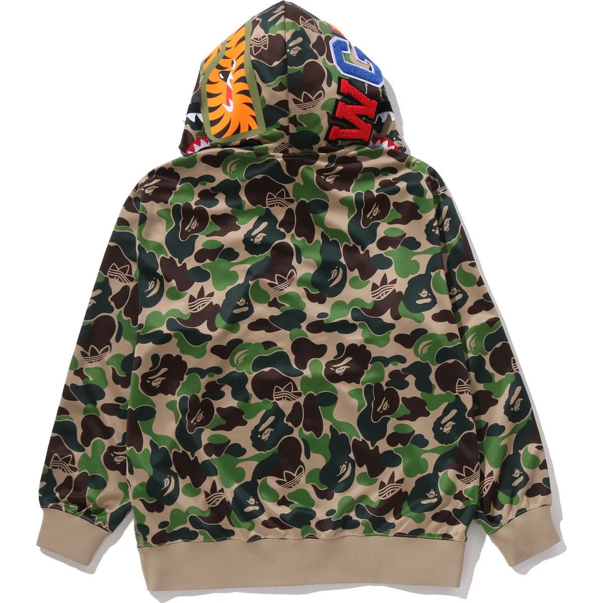 Adidas × Bape Bape Adidas Track Shark Hoodie SS26 Size US L / EU 52-54 / 3 - 3 Thumbnail