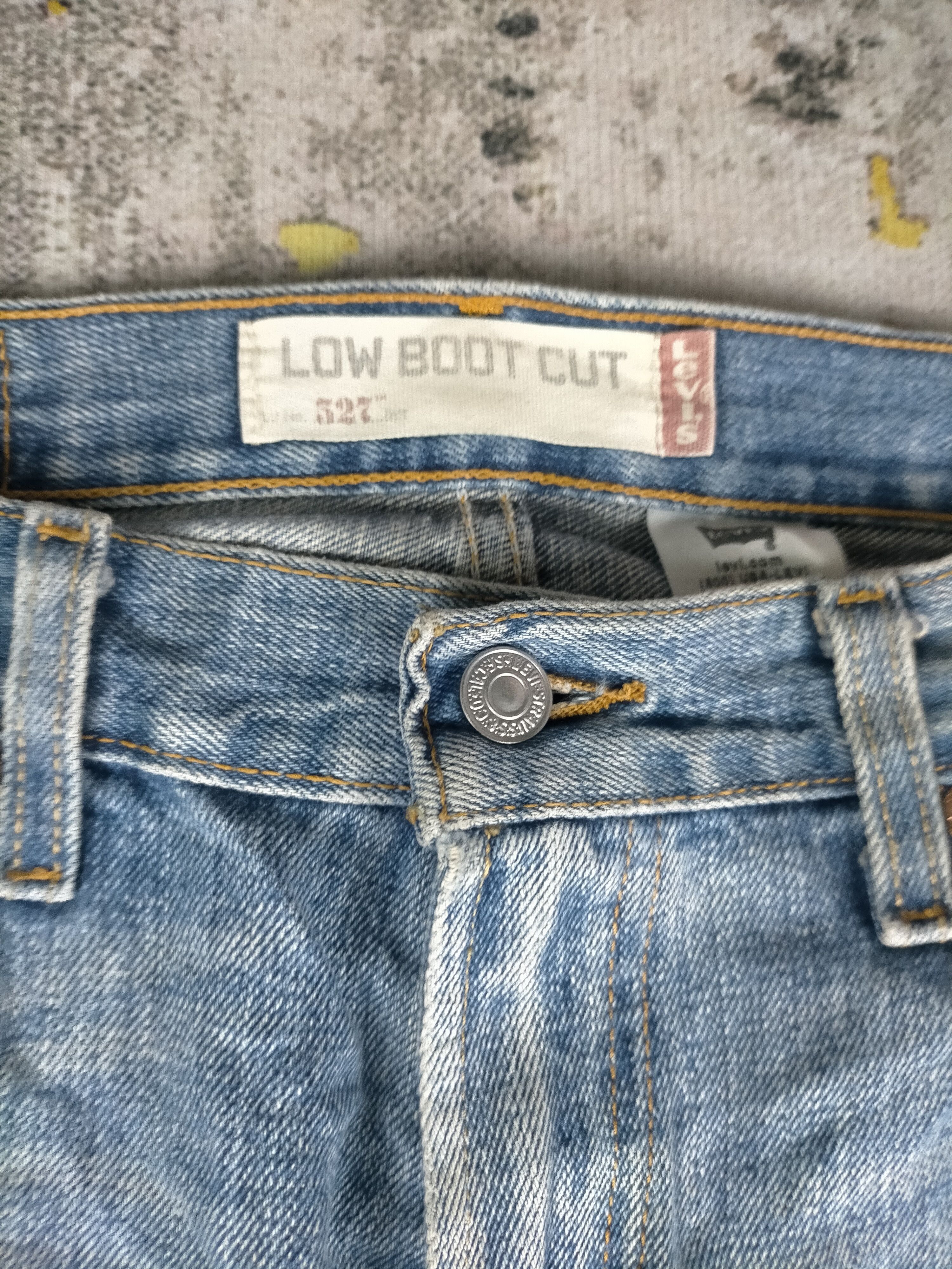 Levi's 🔥 Flared Rare Levis 527 Custom Distressed Trashed Jeans Size US 30 / EU 46 - 6 Thumbnail