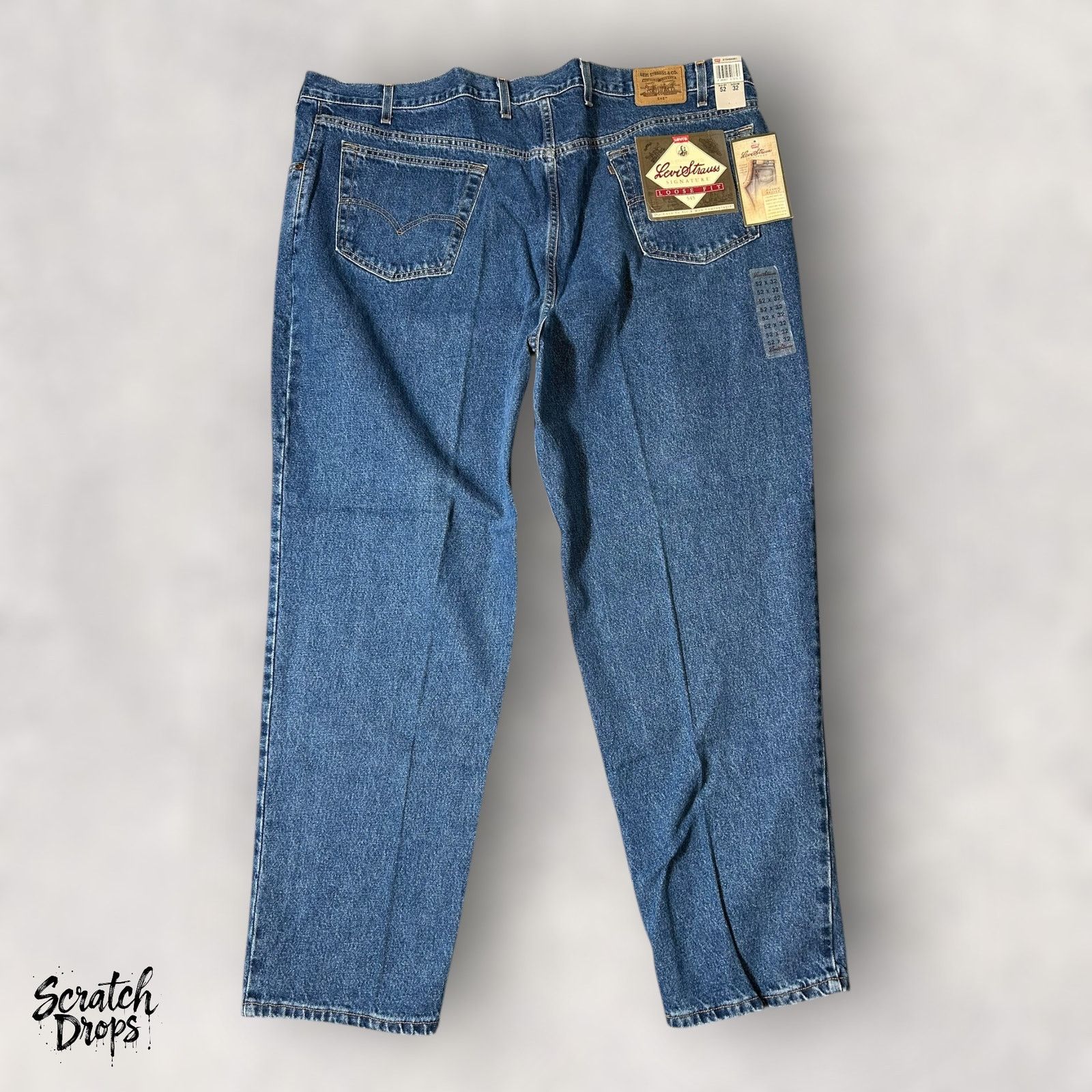 Levi's Vintage Levi's Signature 545 Men's Jeans NWT W52 L32 Loose Size US 38 / EU 54 - 3 Thumbnail