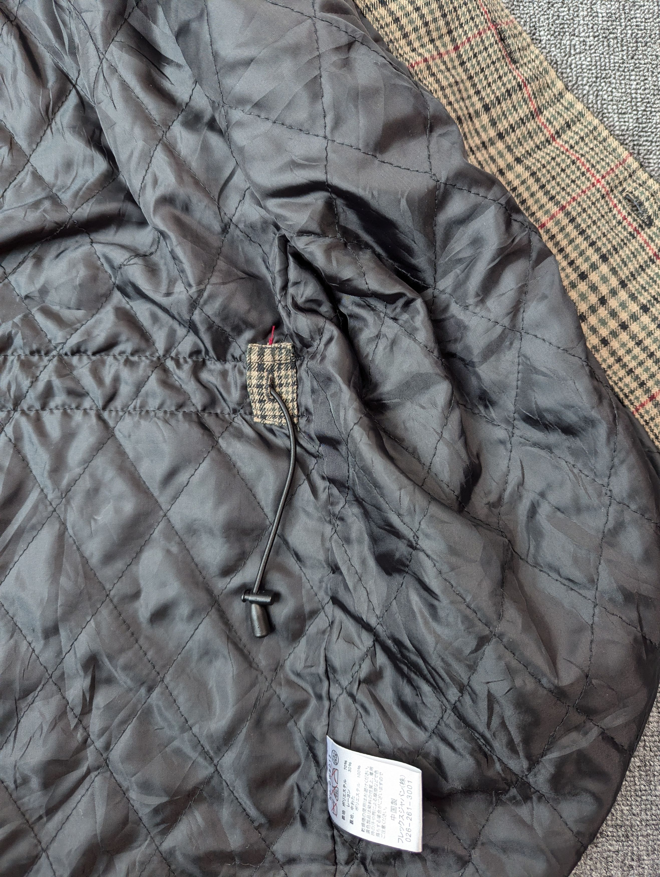 Japanese Brand Crew Checkered Quilted Overshirt Button Ups Jacket Size US L / EU 52-54 / 3 - 10 Thumbnail