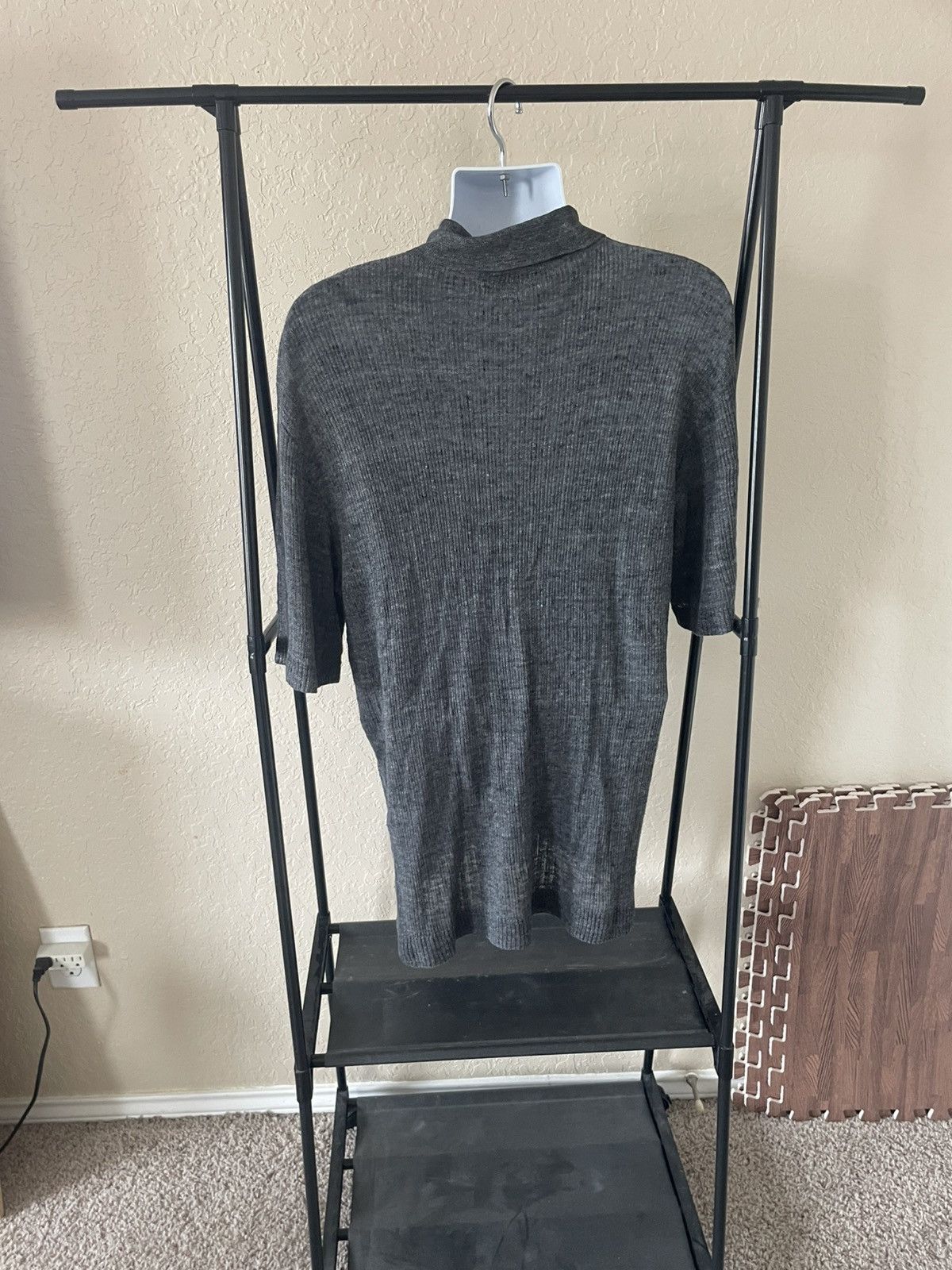 Les Copains 100% Linen 3 Button Polo knit Size US L / EU 52-54 / 3 - 5 Thumbnail