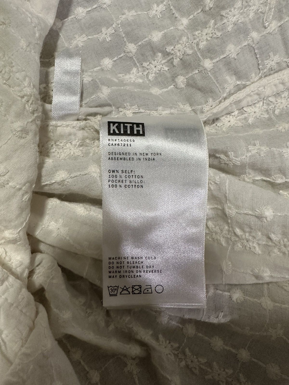 Kith Kith Embroidered Voile LS Shirt Size US XL / EU 56 / 4 - 4 Thumbnail