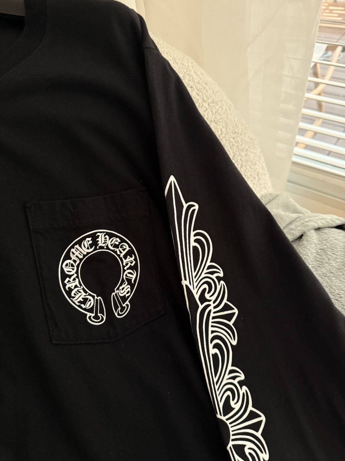 Chrome Hearts Chrome Hearts long sleeve floral t-shirt Size US M / EU 48-50 / 2 - 3 Thumbnail