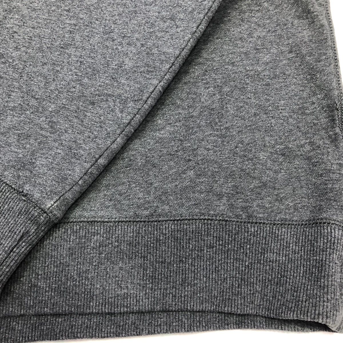 Nike Nike Charcoal Small Swoosh Embriodered Sweatshirt Size US XXL / EU 58 / 5 - 7 Thumbnail
