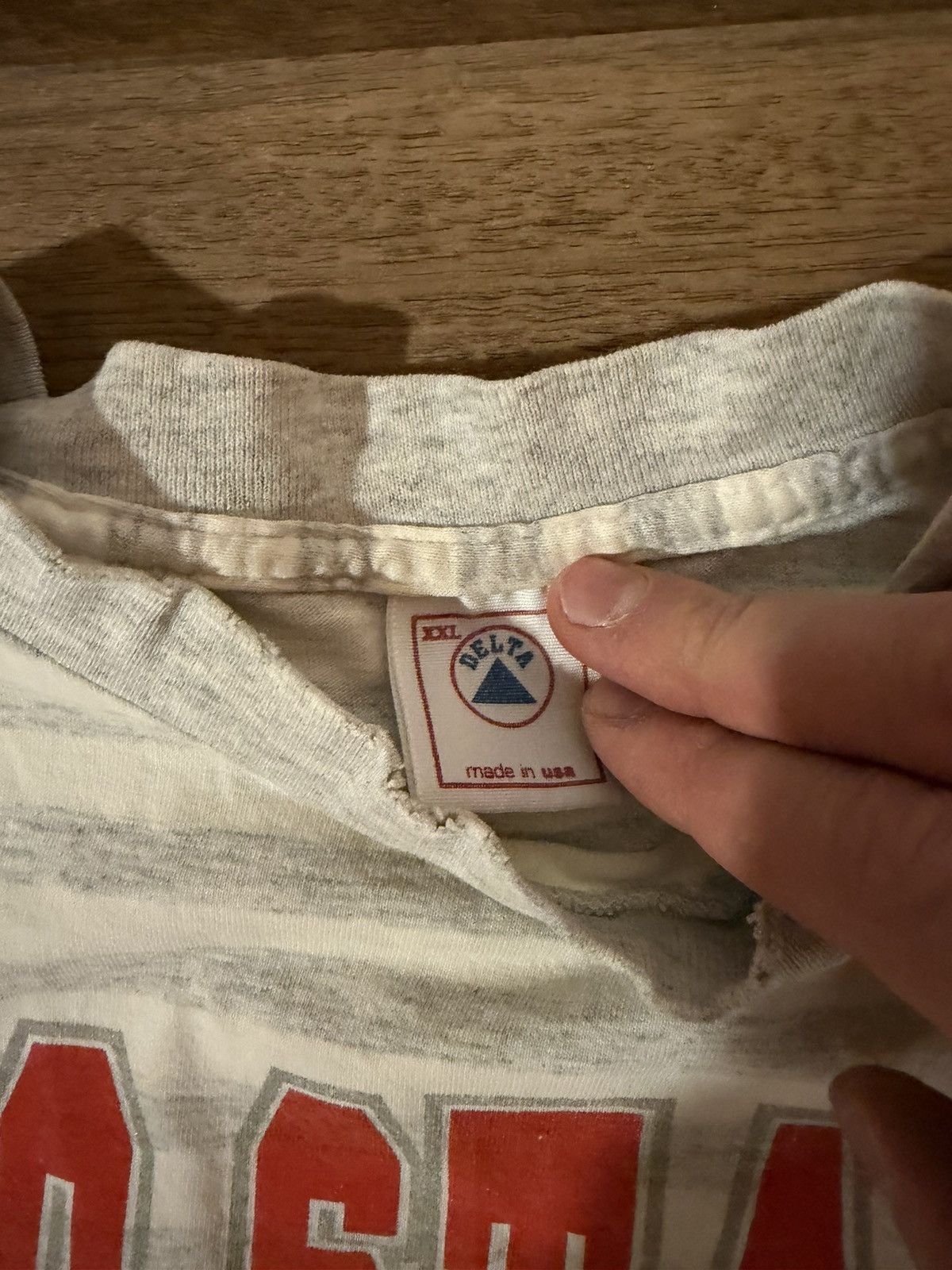 Vintage vintage Ohio State buckeye T-shirt Fits like XL Size US XL / EU 56 / 4 - 2 Thumbnail