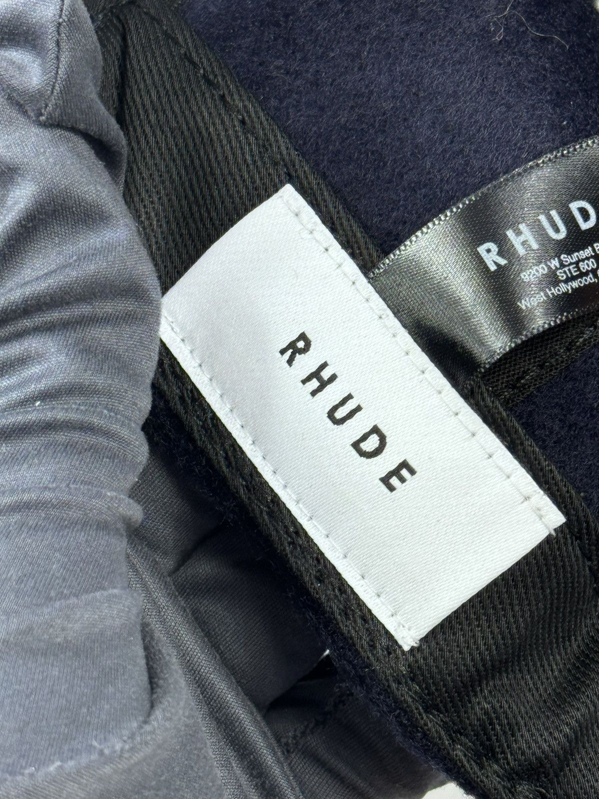 Rhude RHUDE CÔTE D’AZUR EMBROIDERED CAP Size ONE SIZE - 7 Thumbnail
