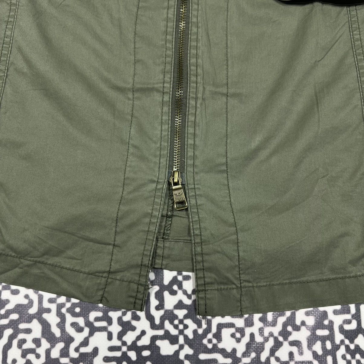 Diesel Vintage Y2K Diesel Japanese Style Belted Zip Casual Dress Size S / US 4 / IT 40 - 12 Thumbnail